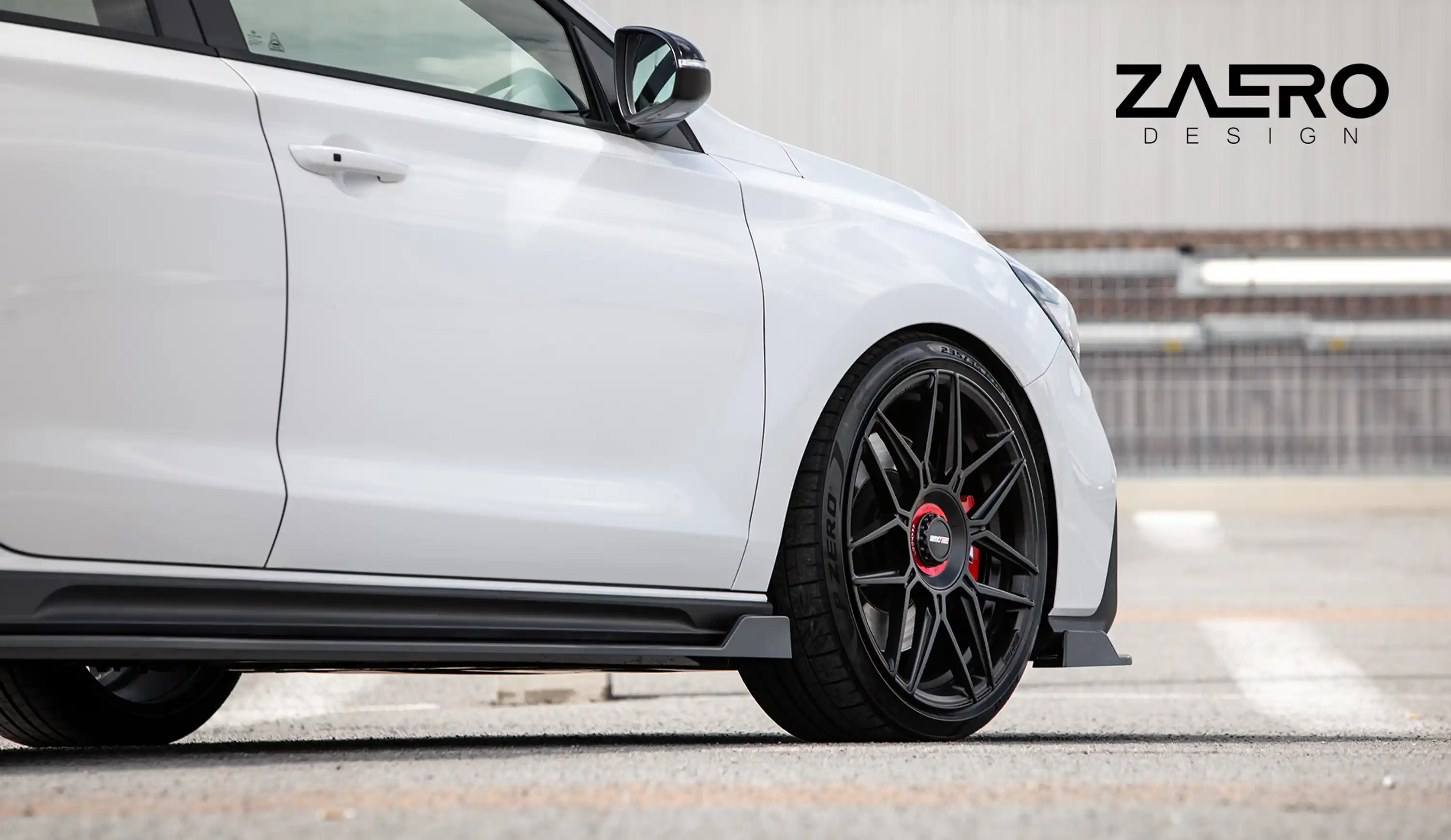 Side Skirt Extensions by ZAERO DESIGN for Hyundai i30N