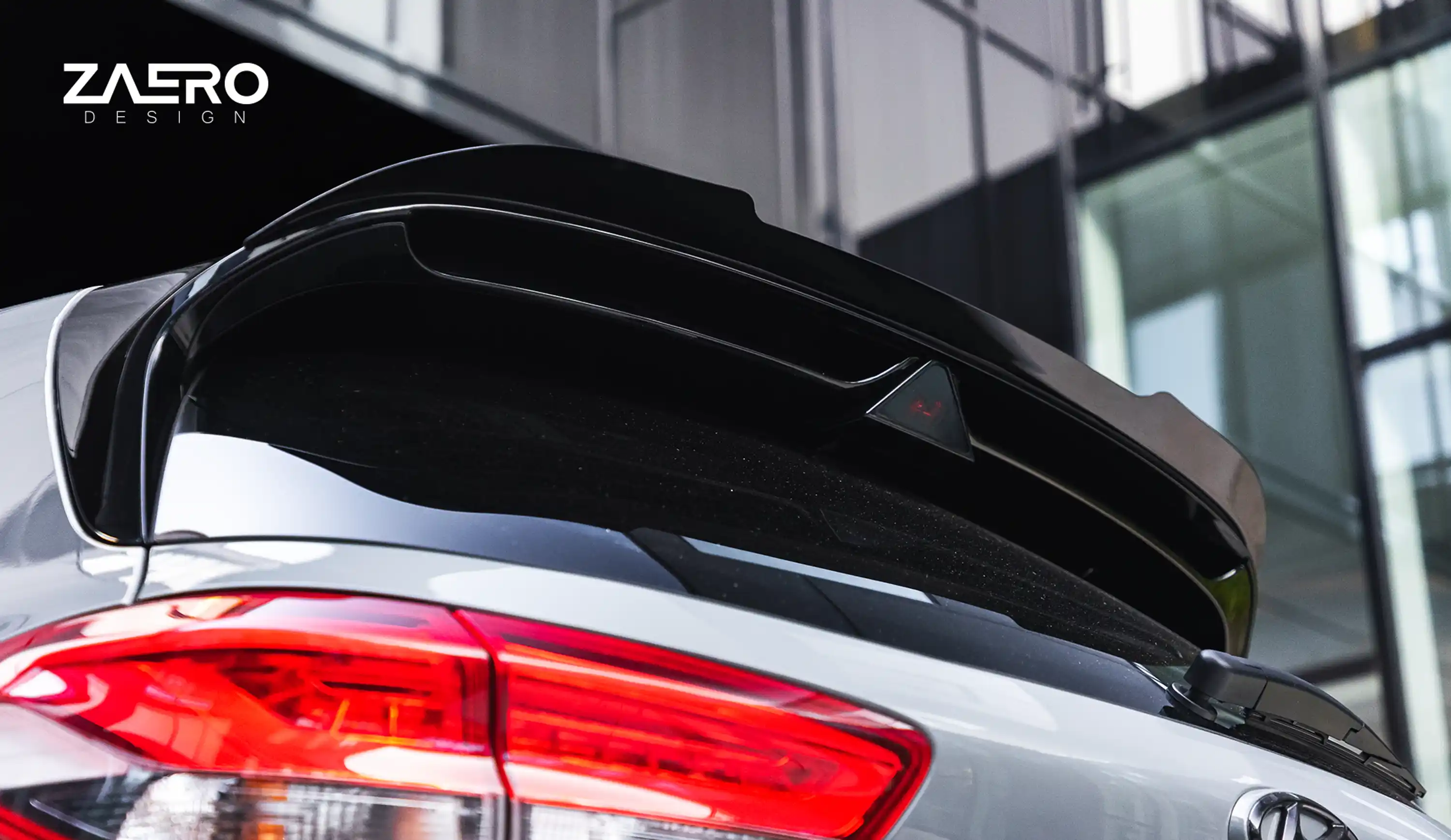 rear spoiler by ZAERO DESIGN for Hyundai i30N