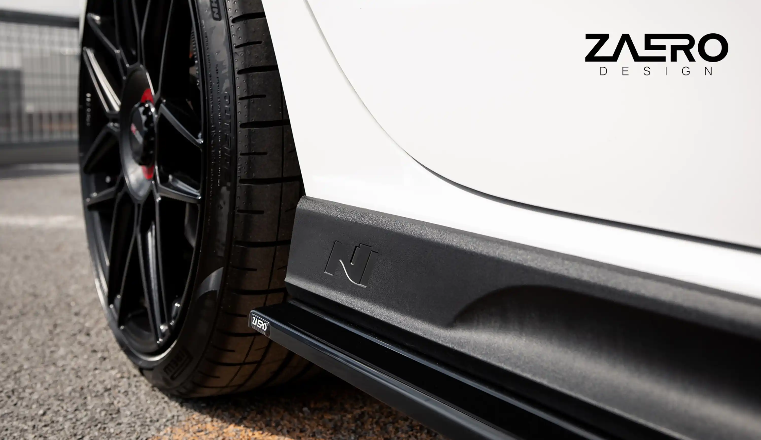 Side Skirt Extensions by ZAERO DESIGN for Hyundai i30N