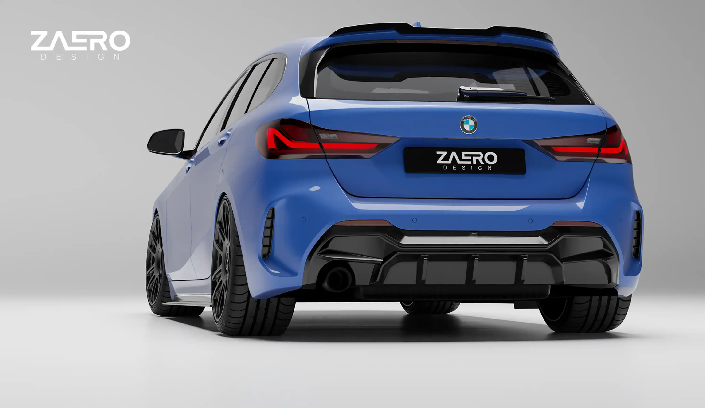 ZAERO DESIGN Diffuser for BMW 1-Series F40