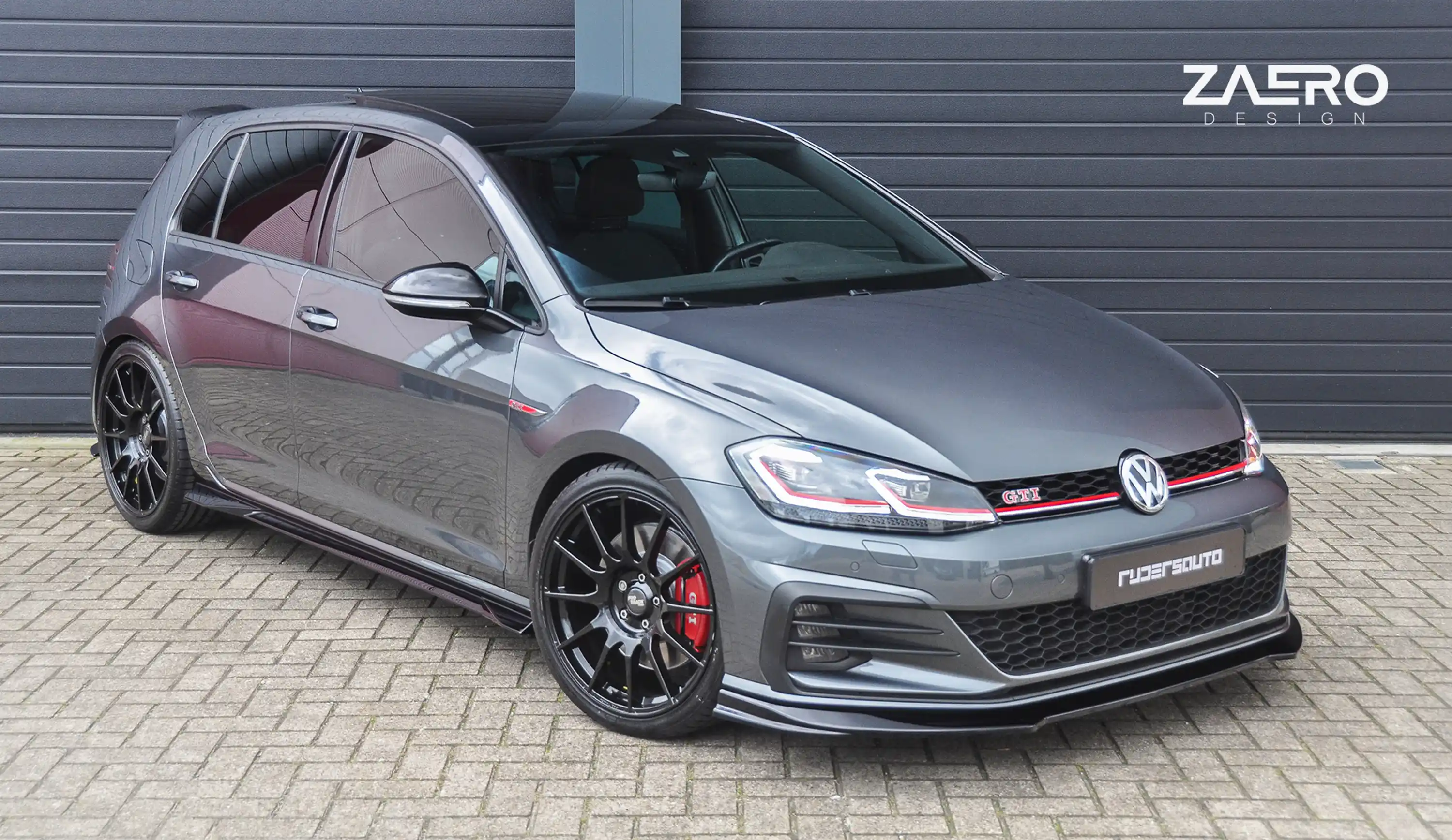 front splitter by ZAERO DESIGN for VW Golf 7.5 GTI (2013 – 2019)