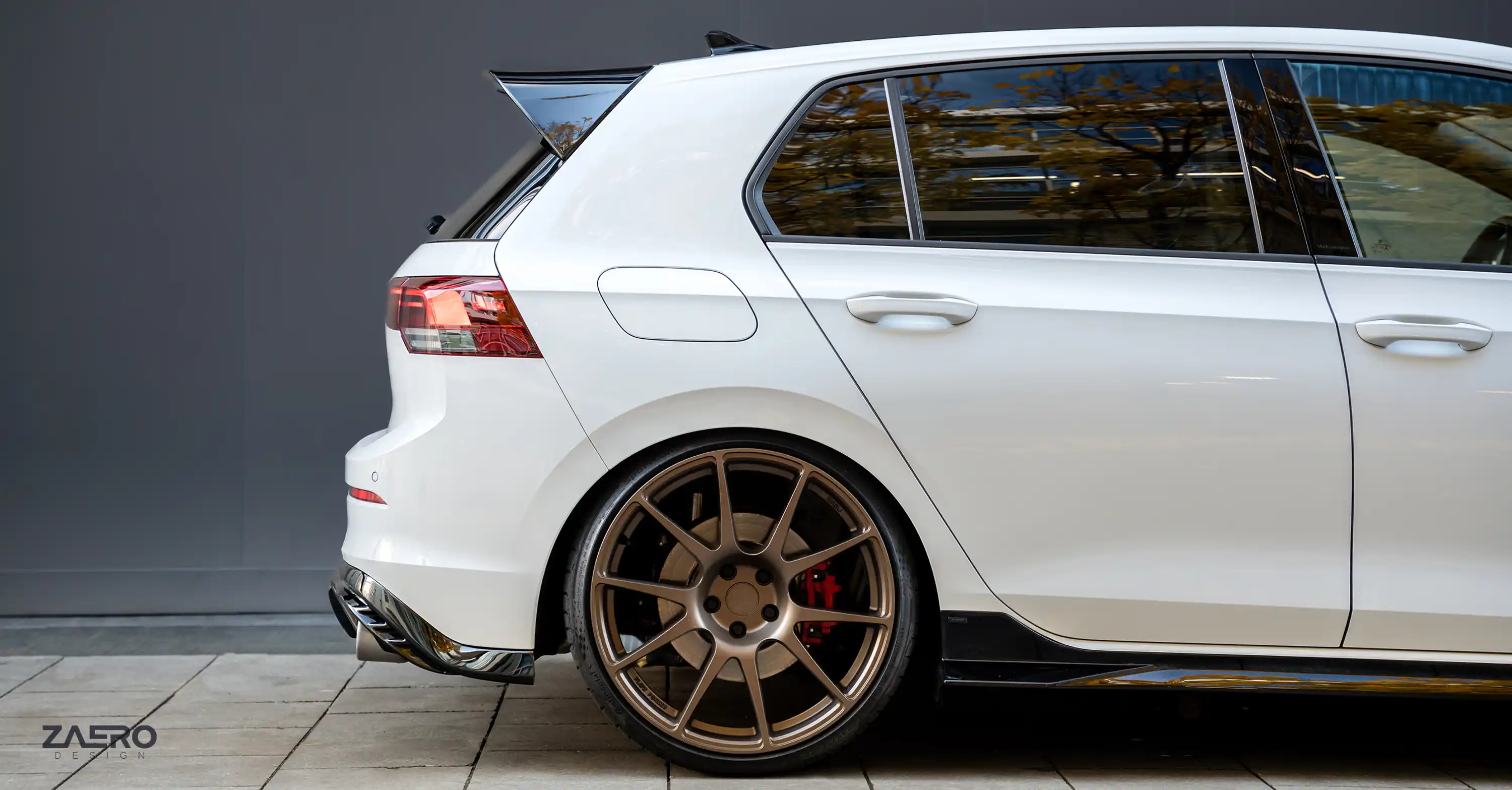 EVO-1 Diffuser for VW Golf 8 GTI