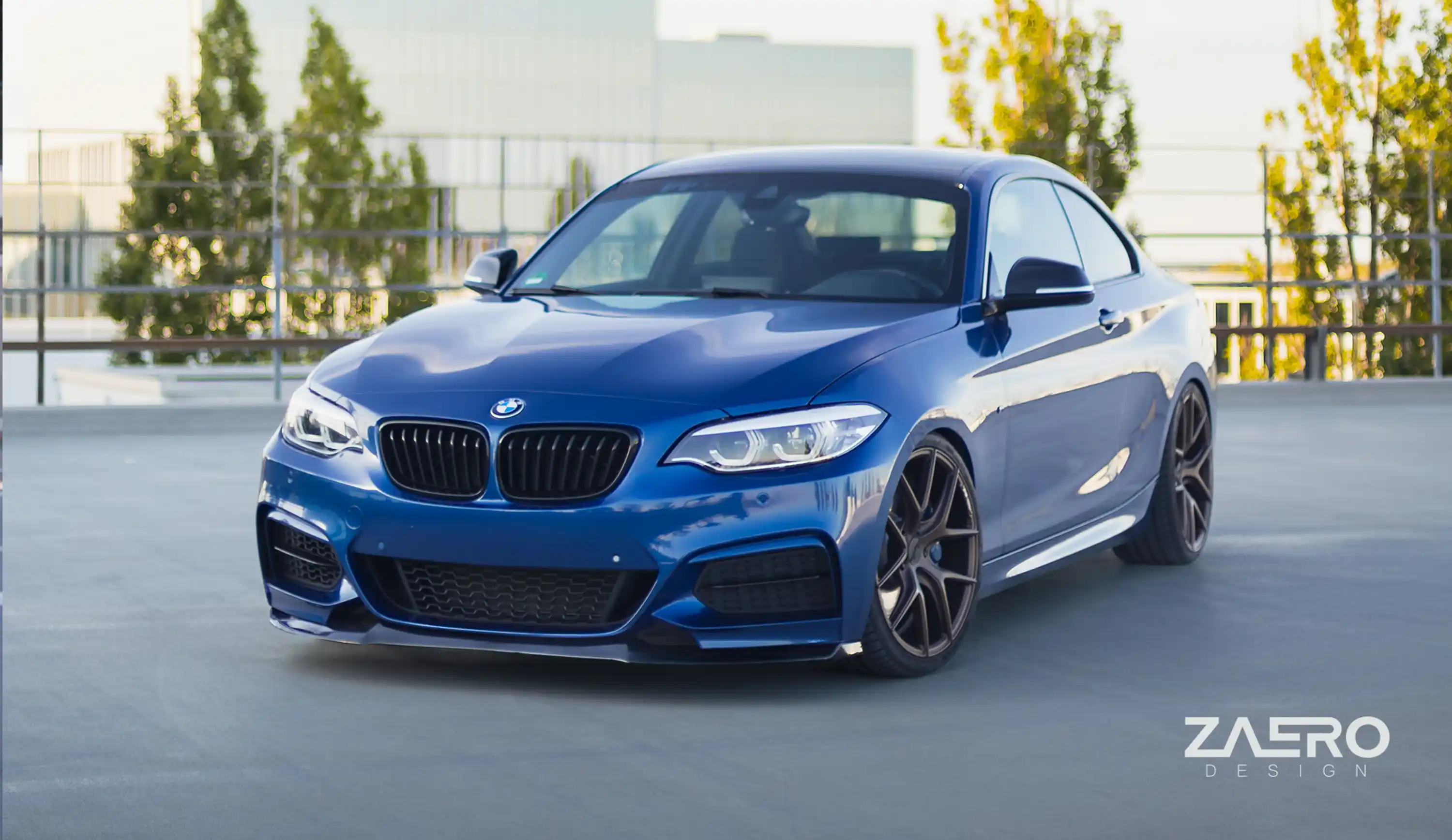 body kit by ZAERO DESIGN for BMW 2-Series F22 F23 M235 M240