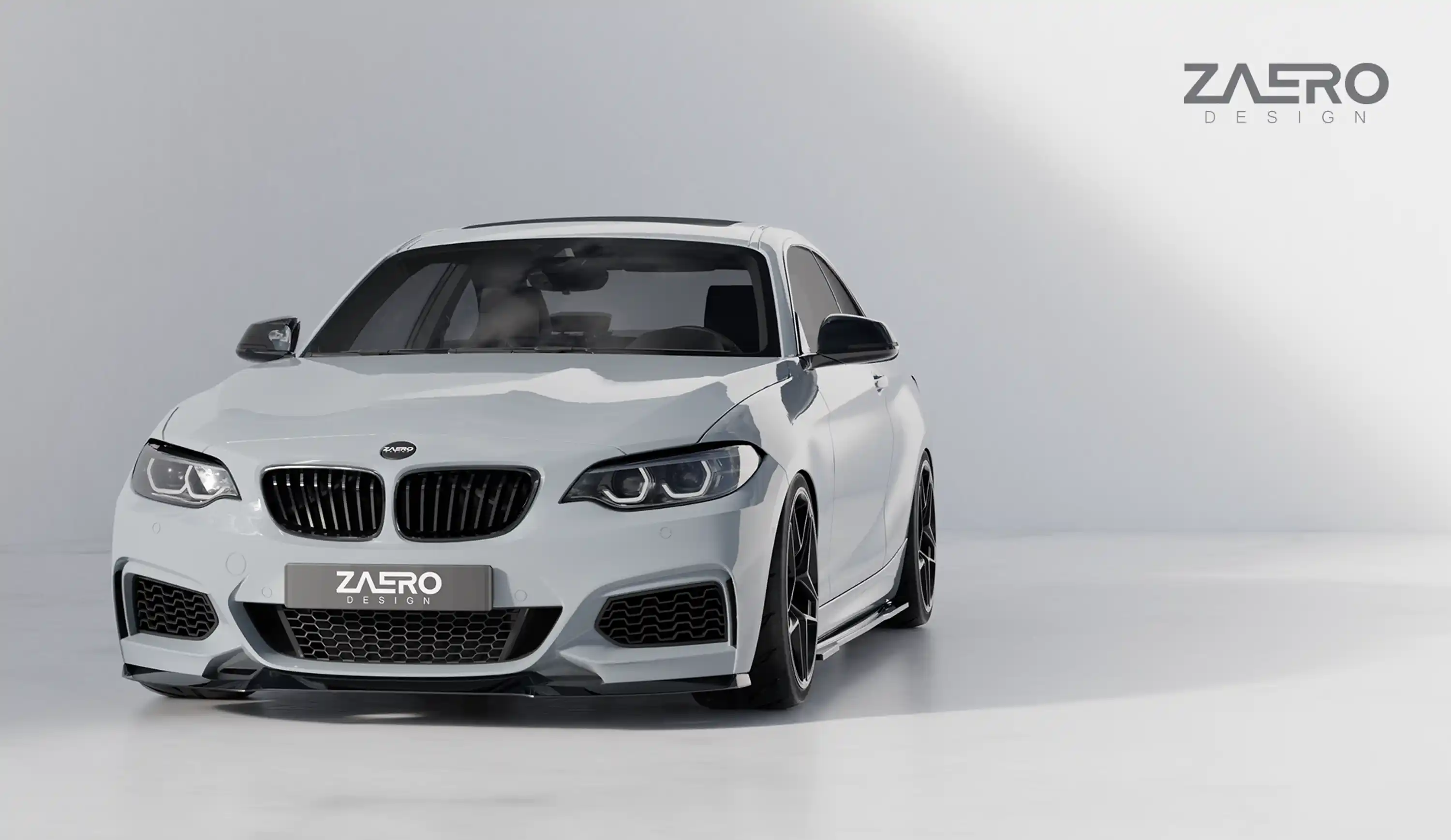 body kit by ZAERO DESIGN for BMW 2-Series F22 F23 M235 M240