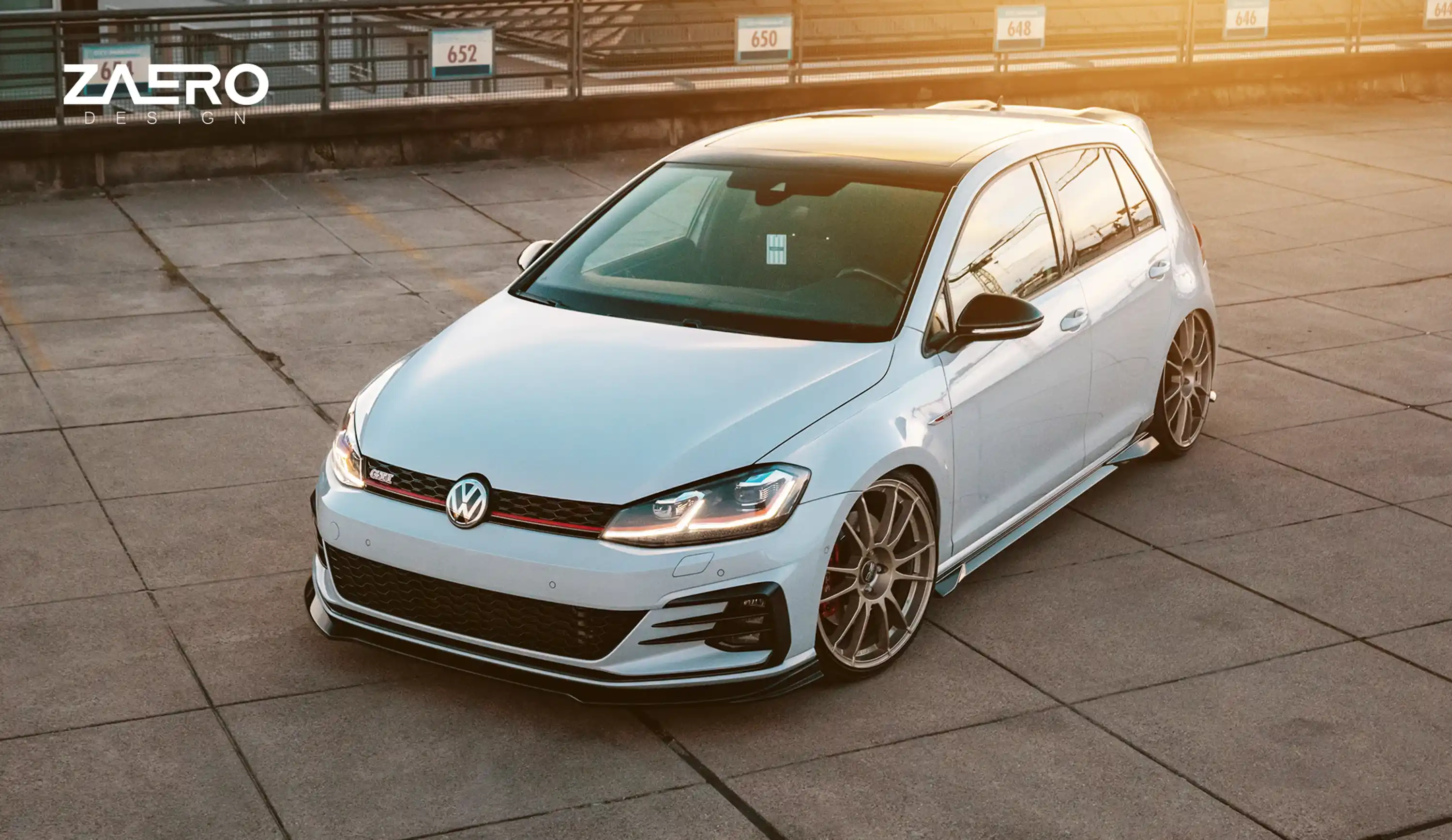 Side Skirt Extensions by ZAERO DESIGN for VW Golf 7.5 GTI (2013 – 2019)