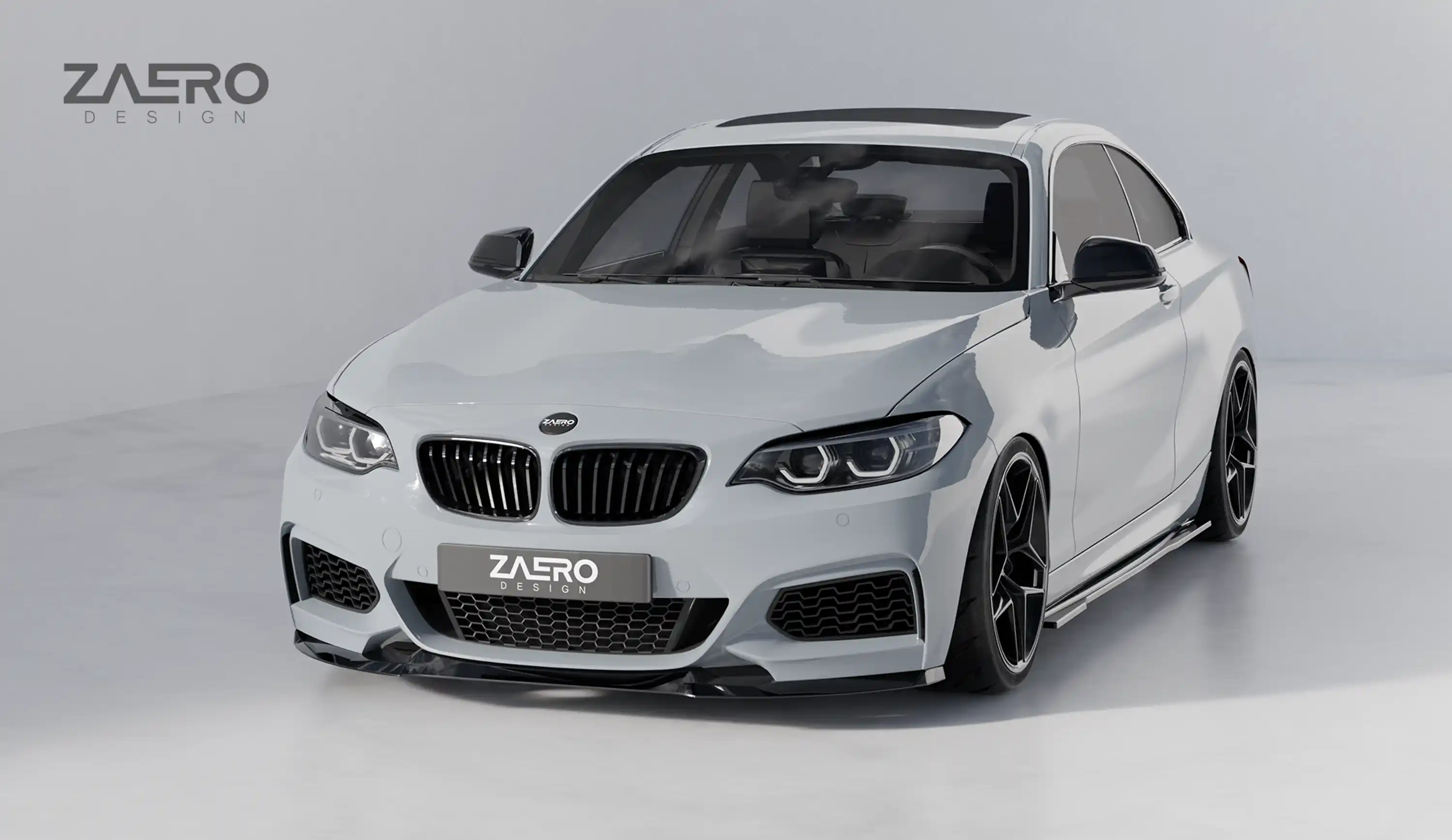 body kit by ZAERO DESIGN for BMW 2-Series F22 F23 M235 M240