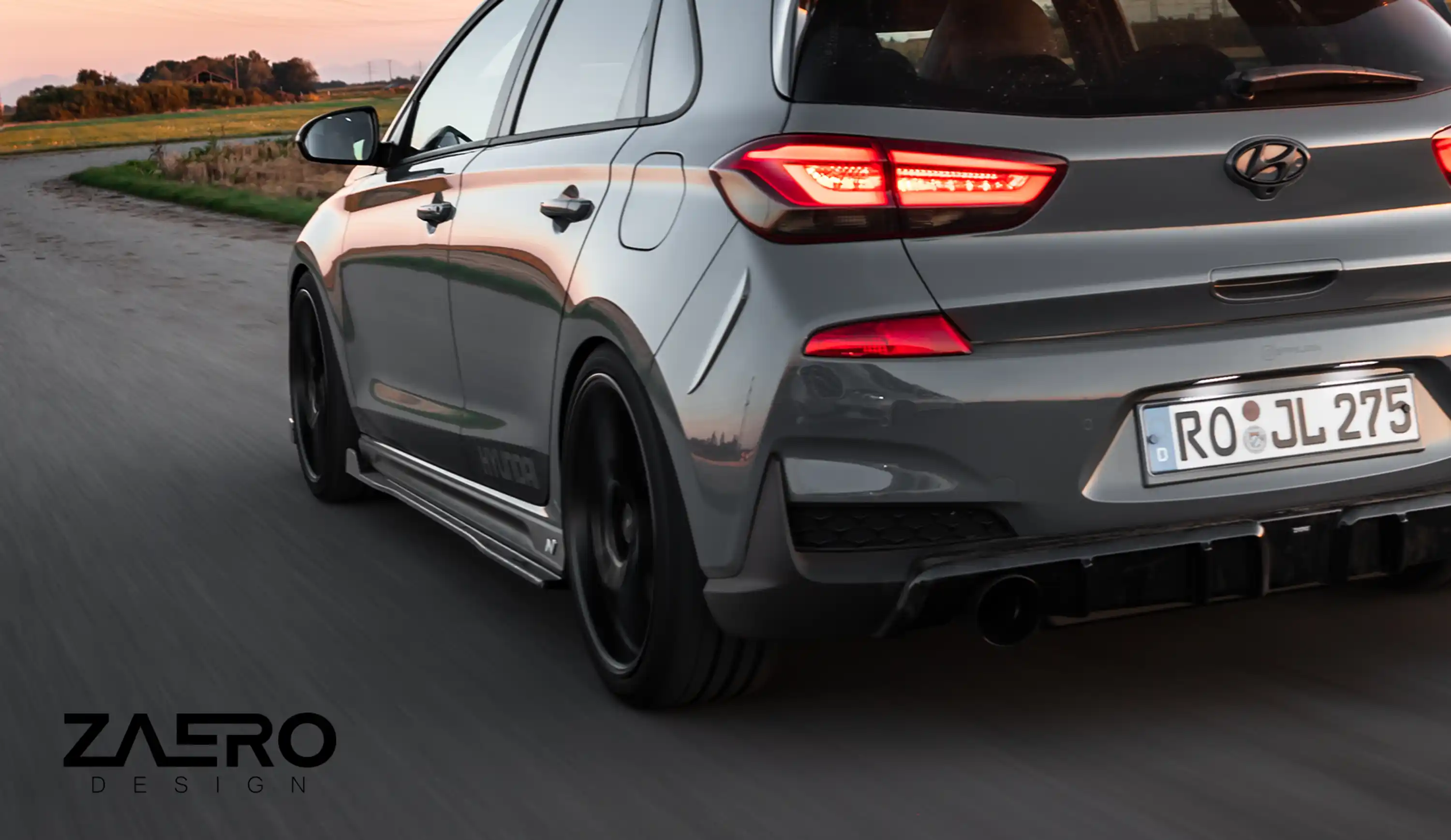 ZAERO DESIGN Diffuser for Hyundai i30N