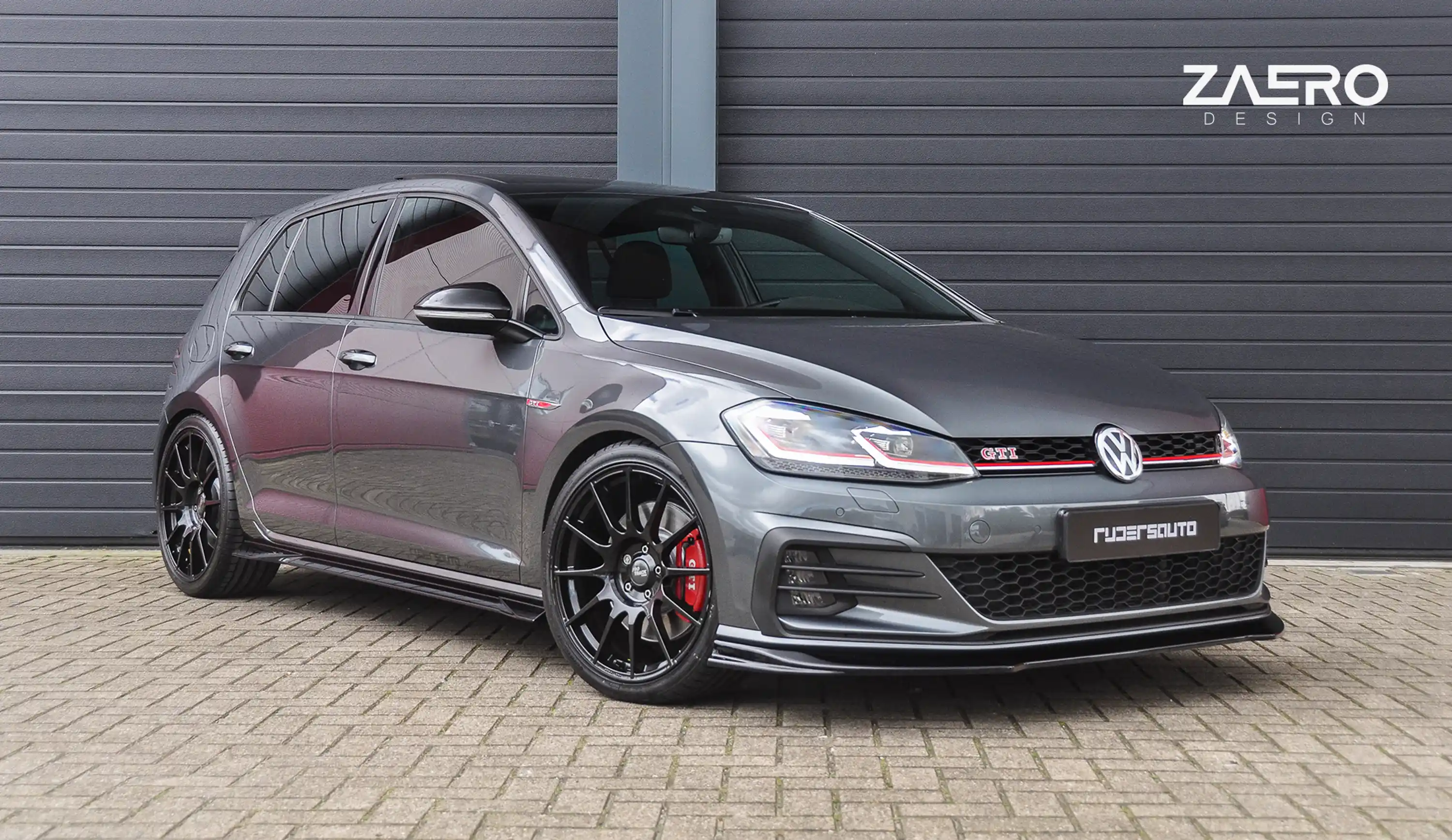 front splitter by ZAERO DESIGN for VW Golf 7.5 GTI (2013 – 2019)