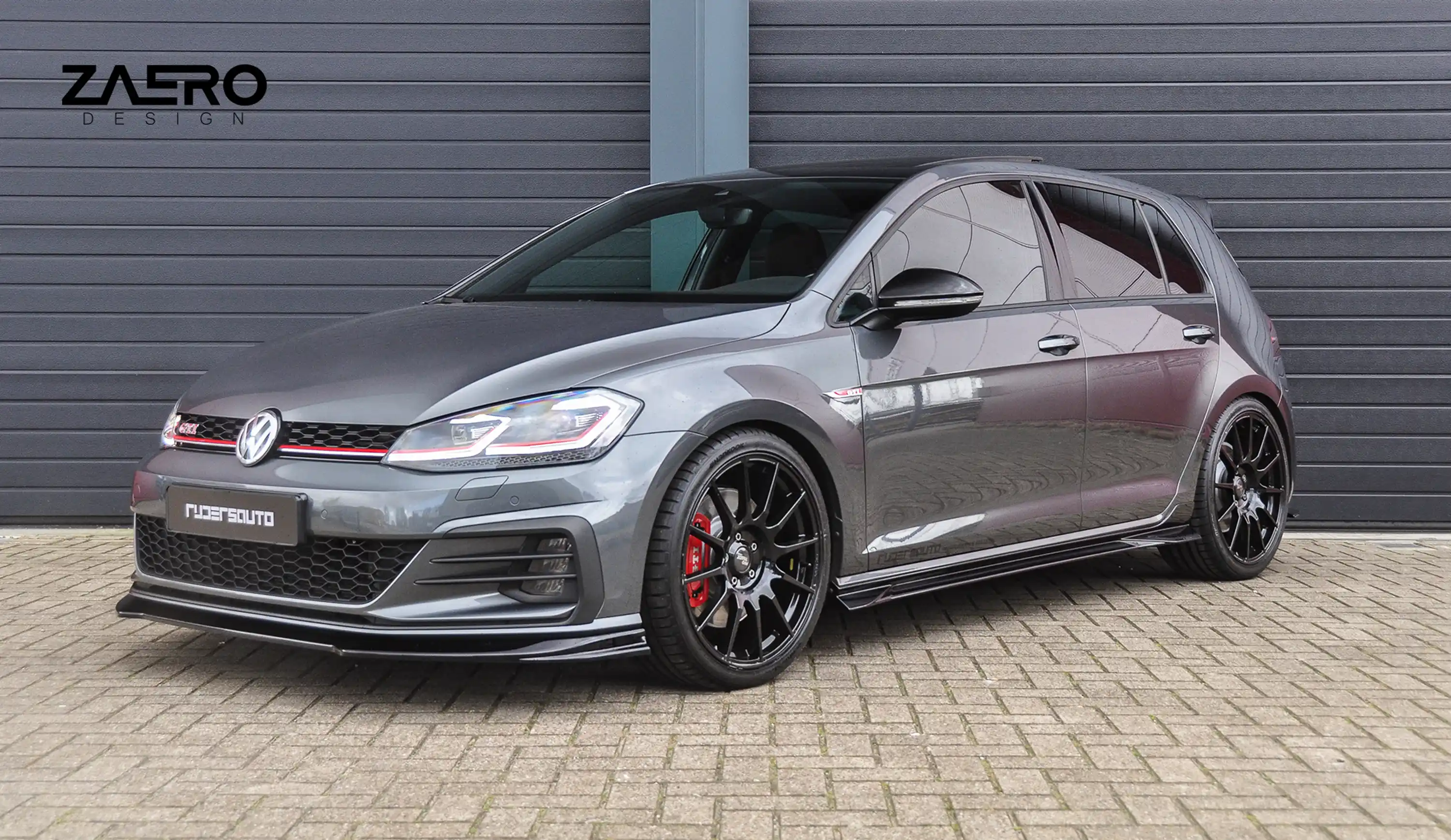 front splitter by ZAERO DESIGN for VW Golf 7.5 GTI (2013 – 2019)