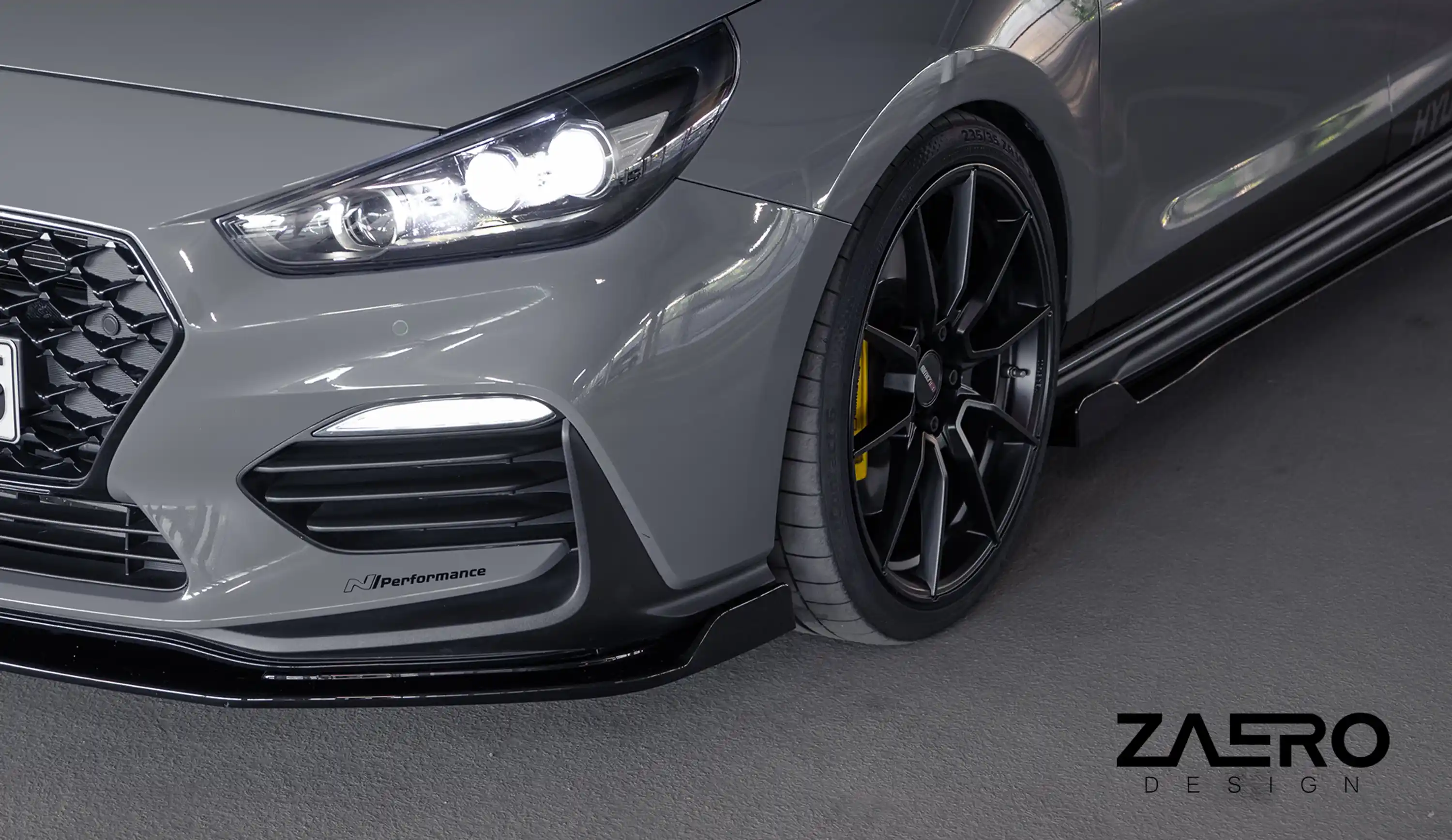 Side Skirt Extensions by ZAERO DESIGN for Hyundai i30N