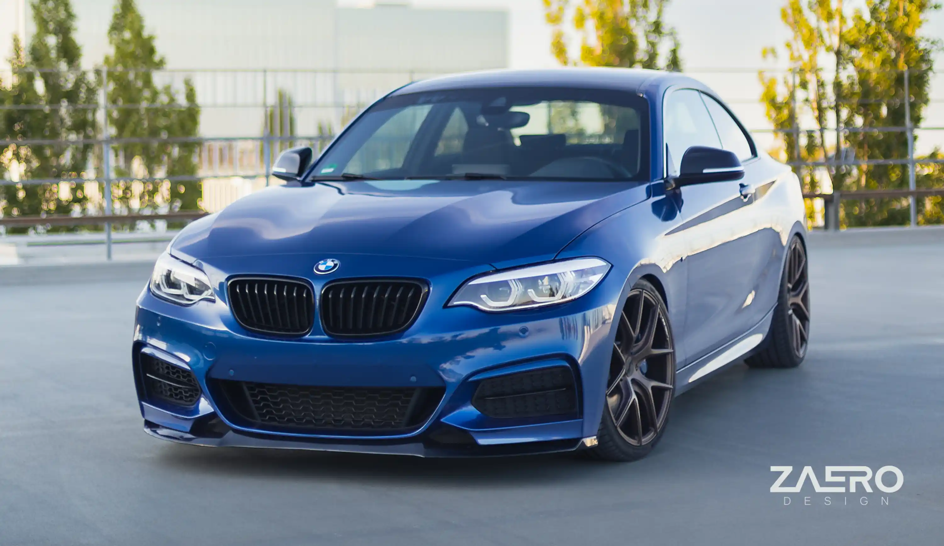 Frontspoilerlippe von ZAERO DESIGN für BMW 2er F22 F23 M235 M240