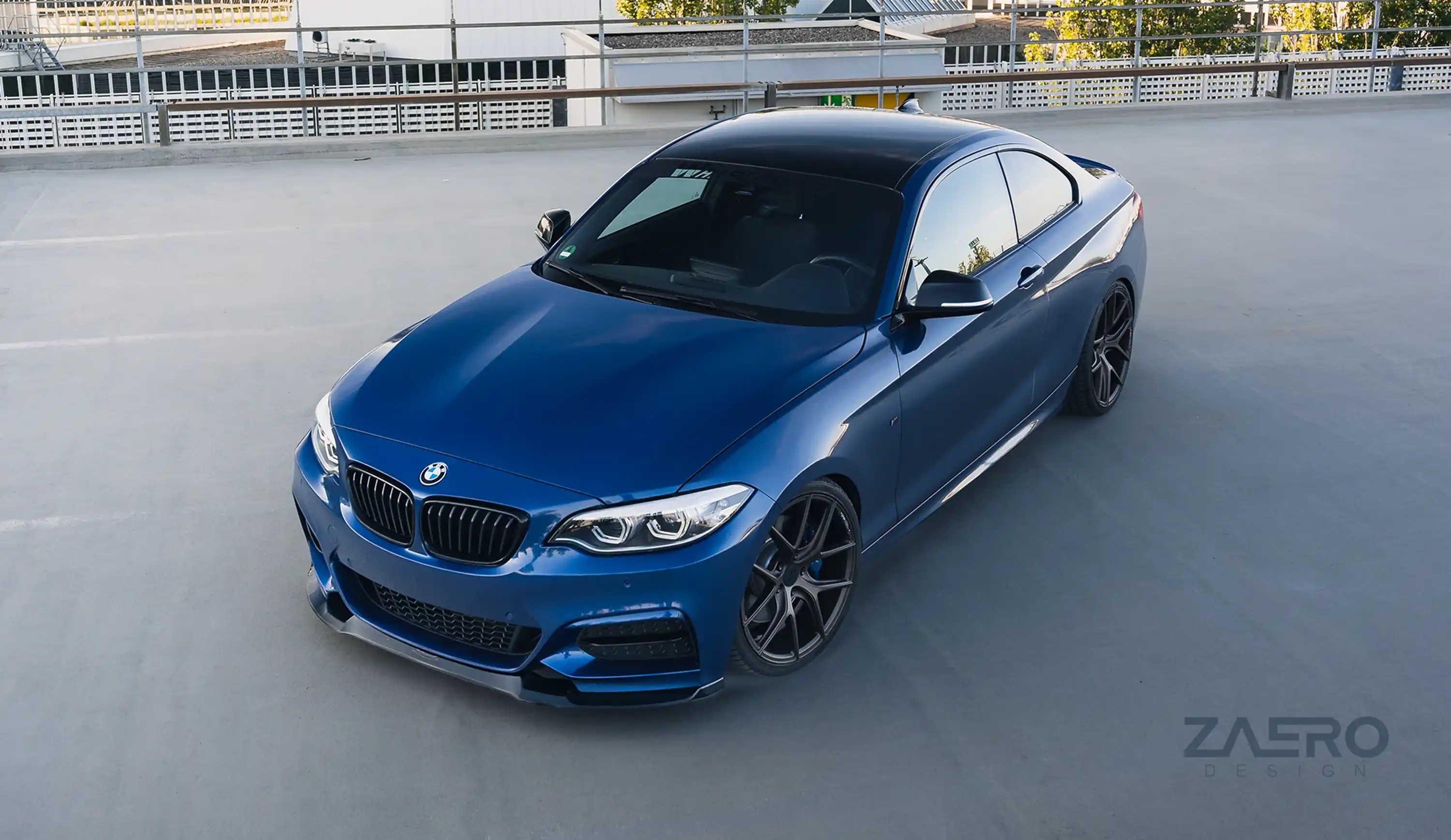 Frontspoilerlippe von ZAERO DESIGN für BMW 2er F22 F23 M235 M240