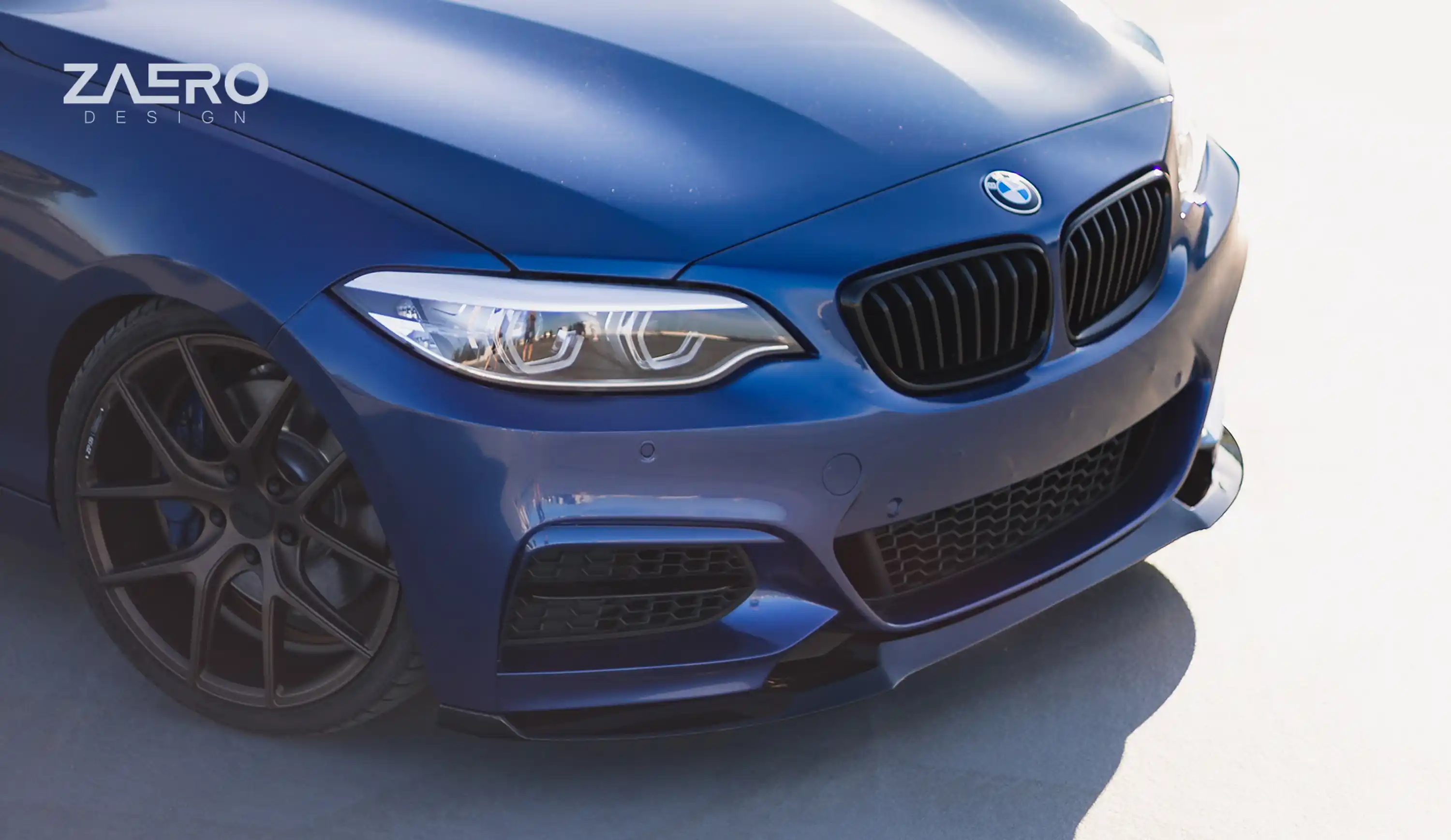 Frontspoilerlippe von ZAERO DESIGN für BMW 2er F22 F23 M235 M240