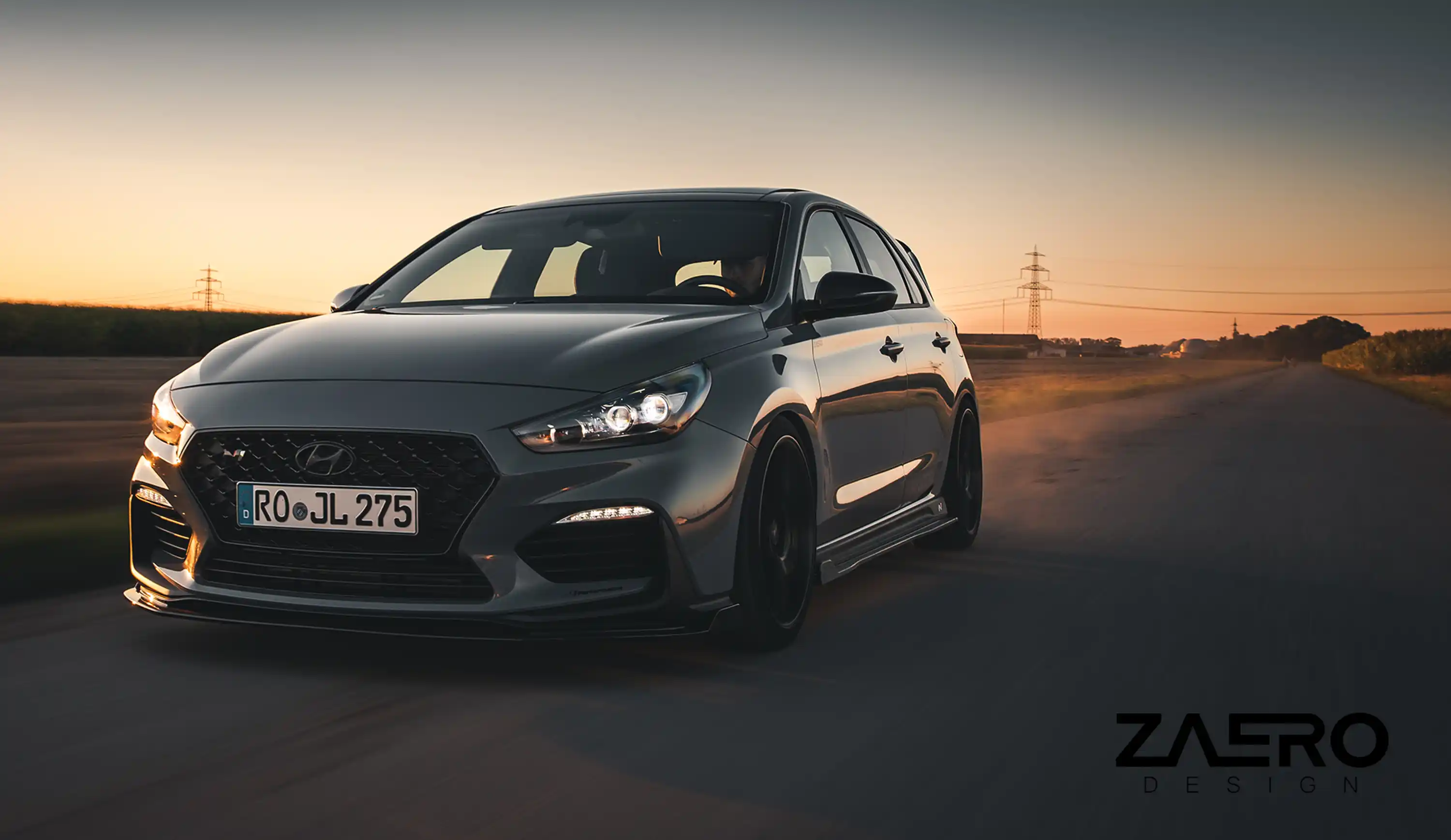 Body Kit von ZAERO DESIGN für Hyundai i30N Vorfacelift