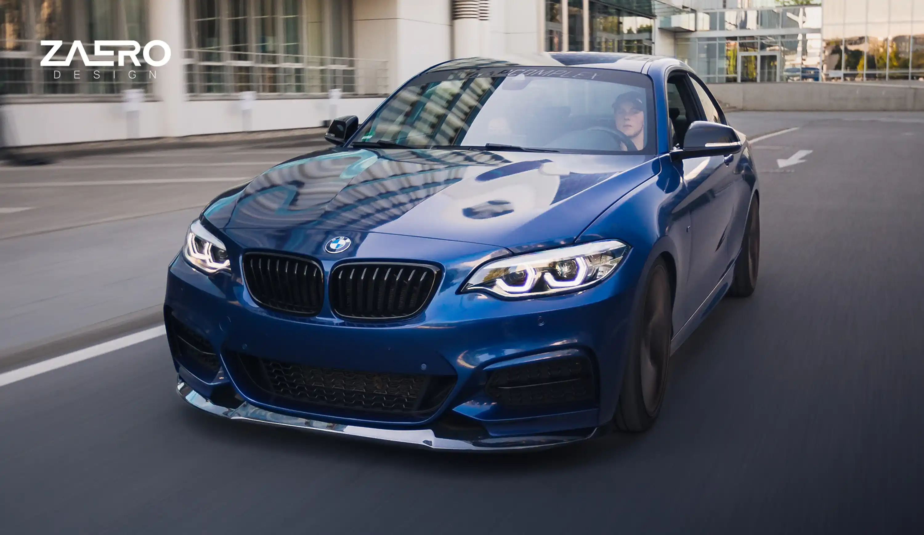 Frontspoilerlippe von ZAERO DESIGN für BMW 2er F22 F23 M235 M240