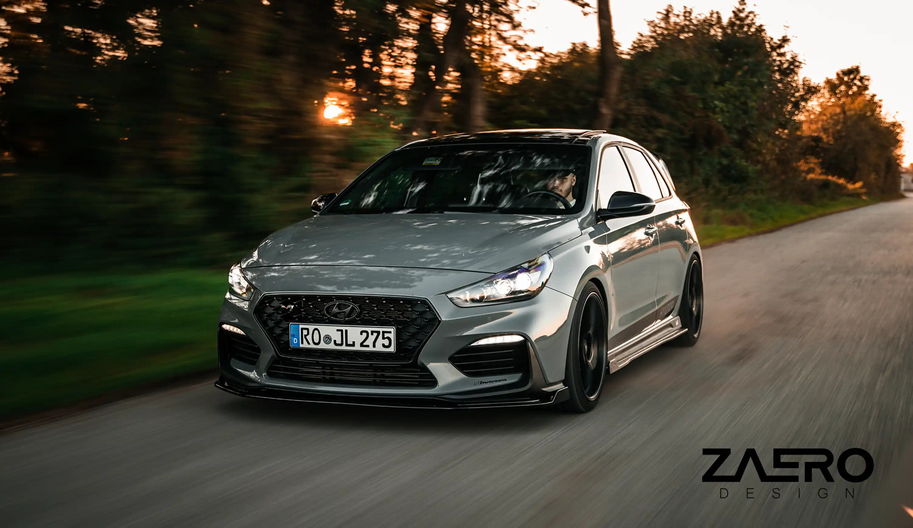 Body Kit von ZAERO DESIGN für Hyundai i30N Vorfacelift