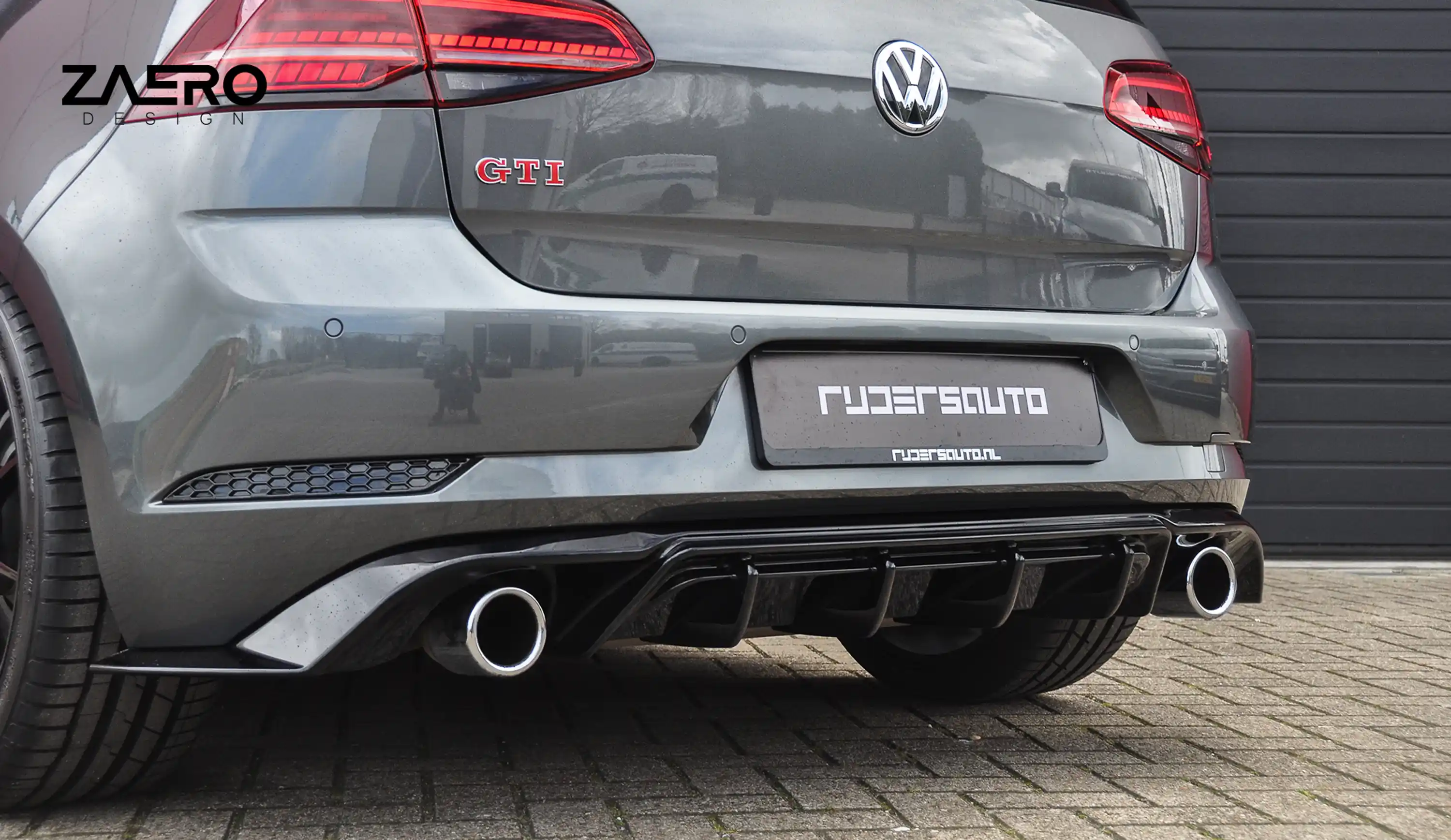 ZAERO DESIGN Diffusor für VW Golf 7.5 GTI (2013 – 2019)