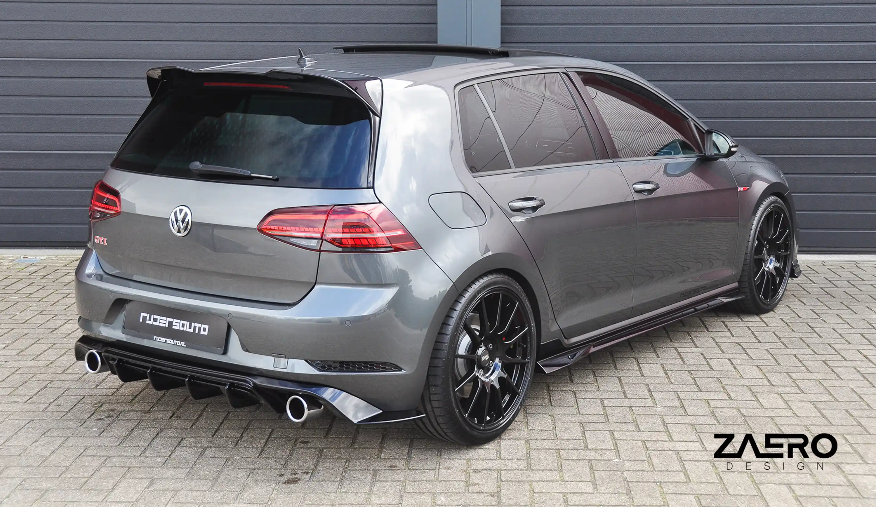 ZAERO DESIGN Diffusor für VW Golf 7.5 GTI (2013 – 2019)