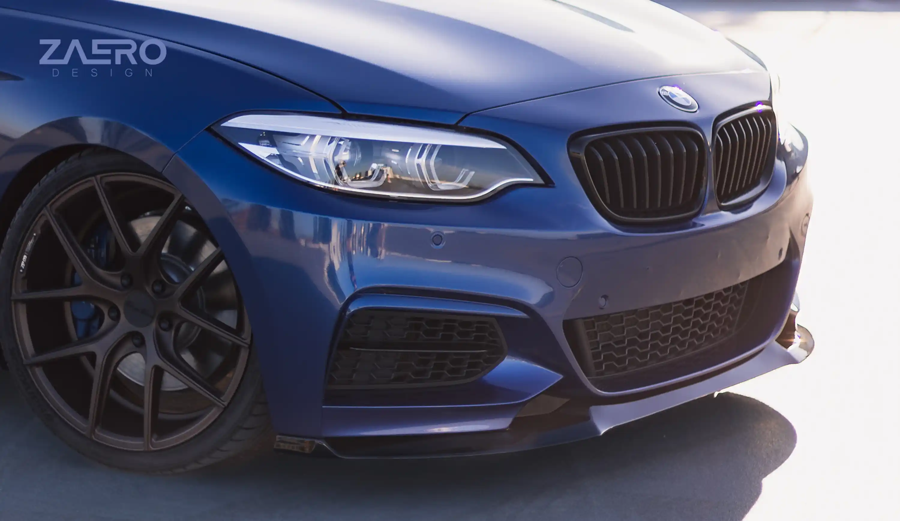 Frontspoilerlippe von ZAERO DESIGN für BMW 2er F22 F23 M235 M240