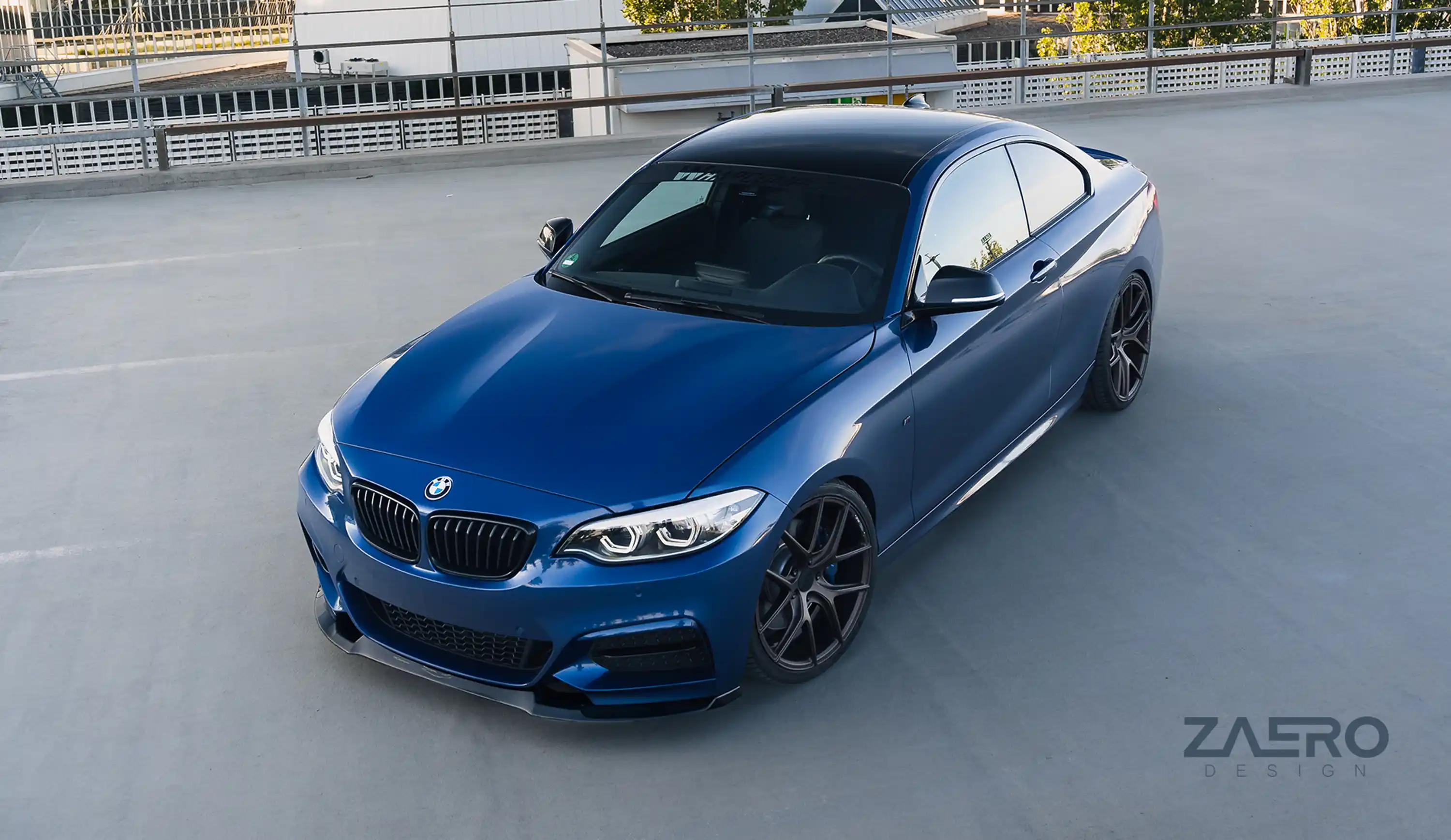 Frontspoilerlippe von ZAERO DESIGN für BMW 2er F22 F23 M235 M240