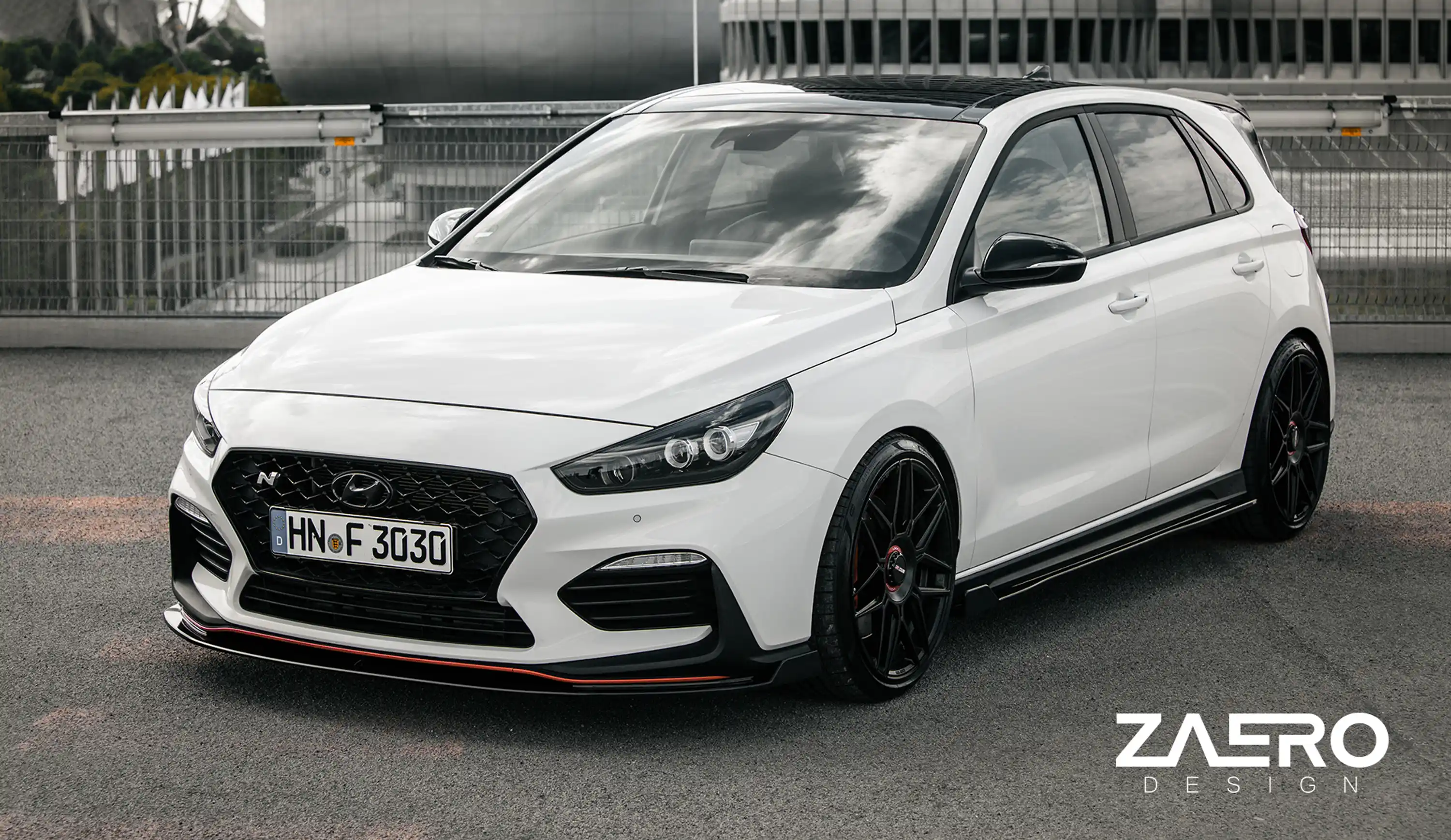 Body Kit von ZAERO DESIGN für Hyundai i30N Vorfacelift