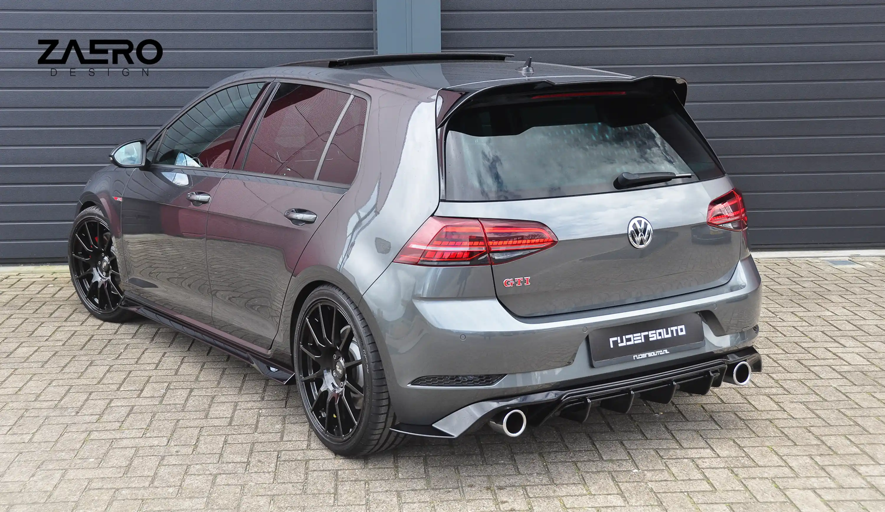 ZAERO DESIGN Diffusor für VW Golf 7.5 GTI (2013 – 2019)