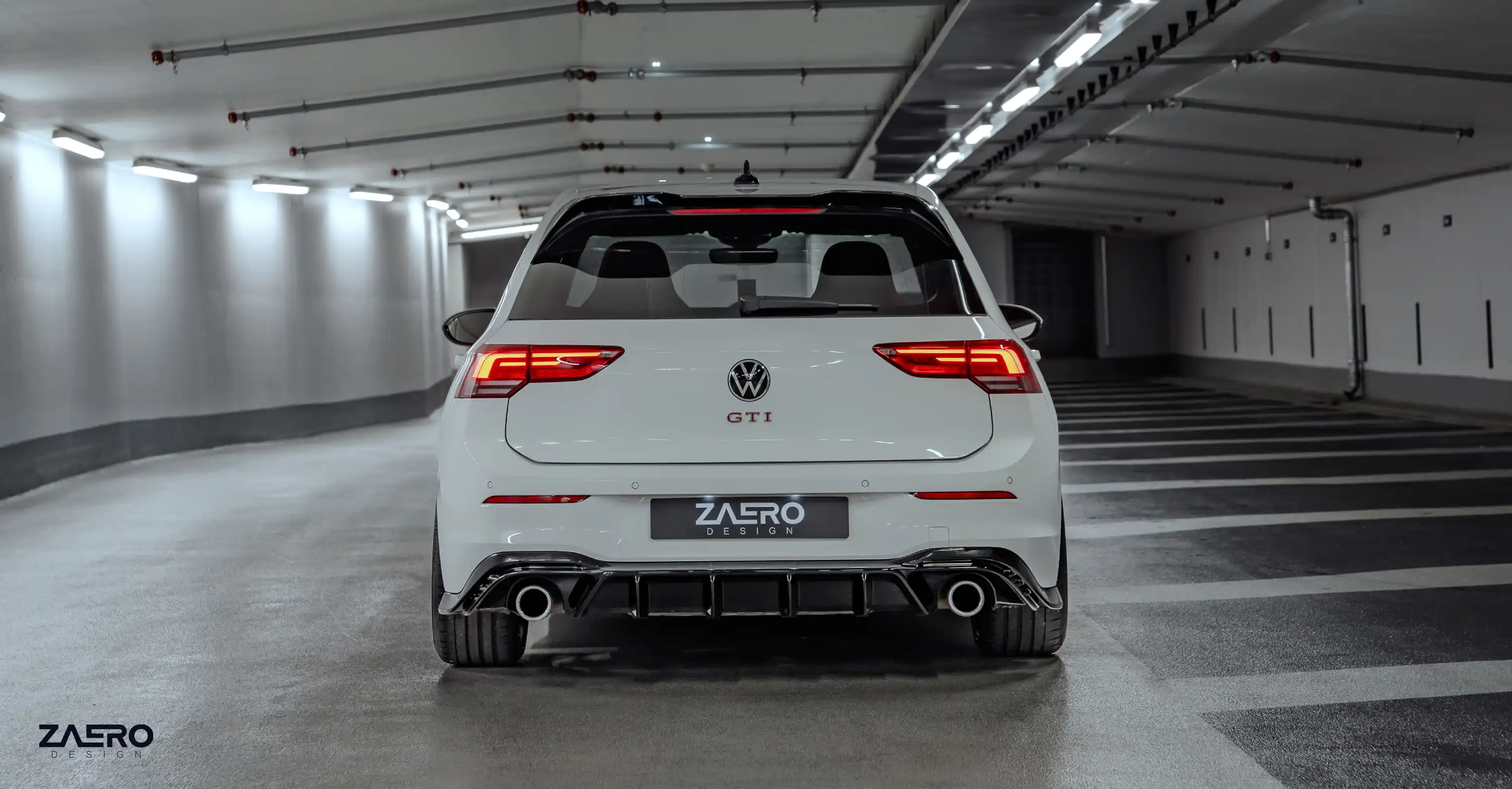 EVO-1 Diffuser for VW Golf 8 GTI