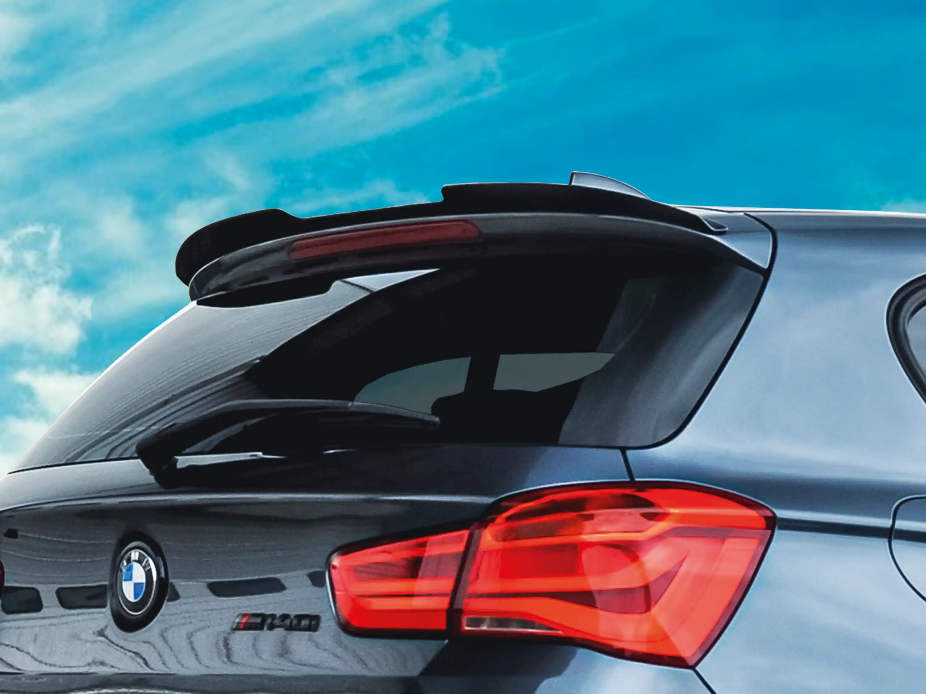 EVO-1 Rear Spoiler for BMW 1-Series Serie F20 | F21