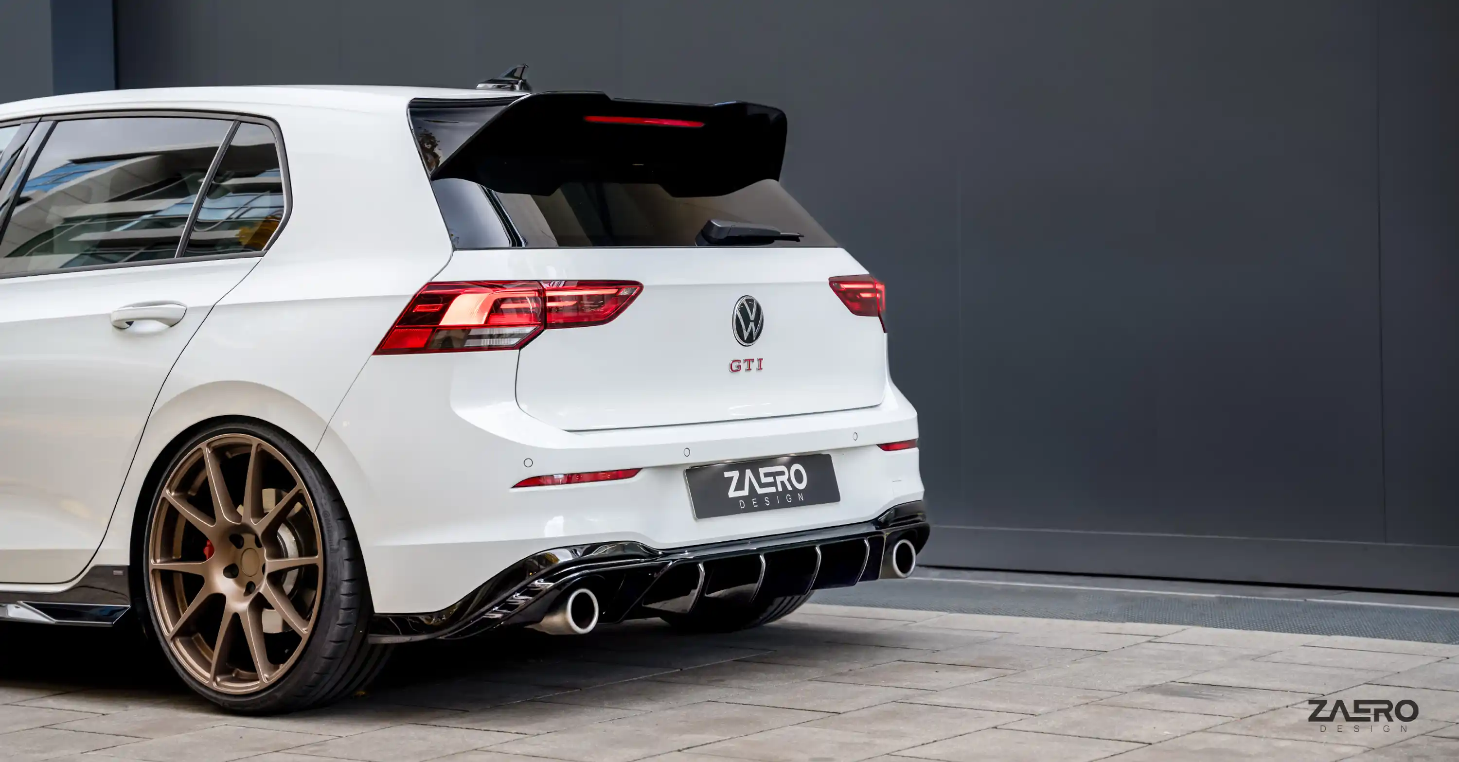 EVO-1 Diffuser for VW Golf 8 GTI