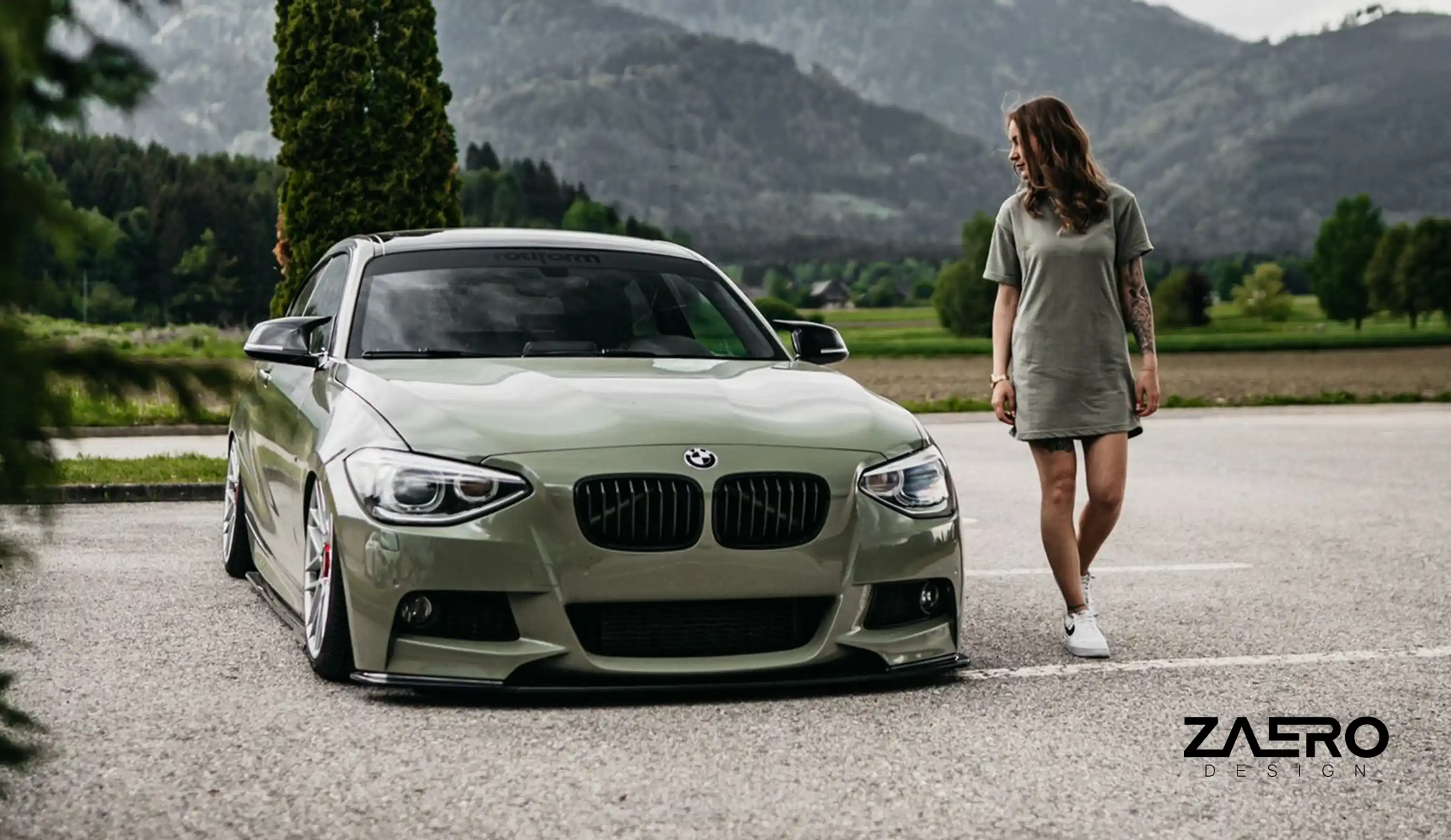 body kit by ZAERO DESIGN for BMW 1 Series F20 F21