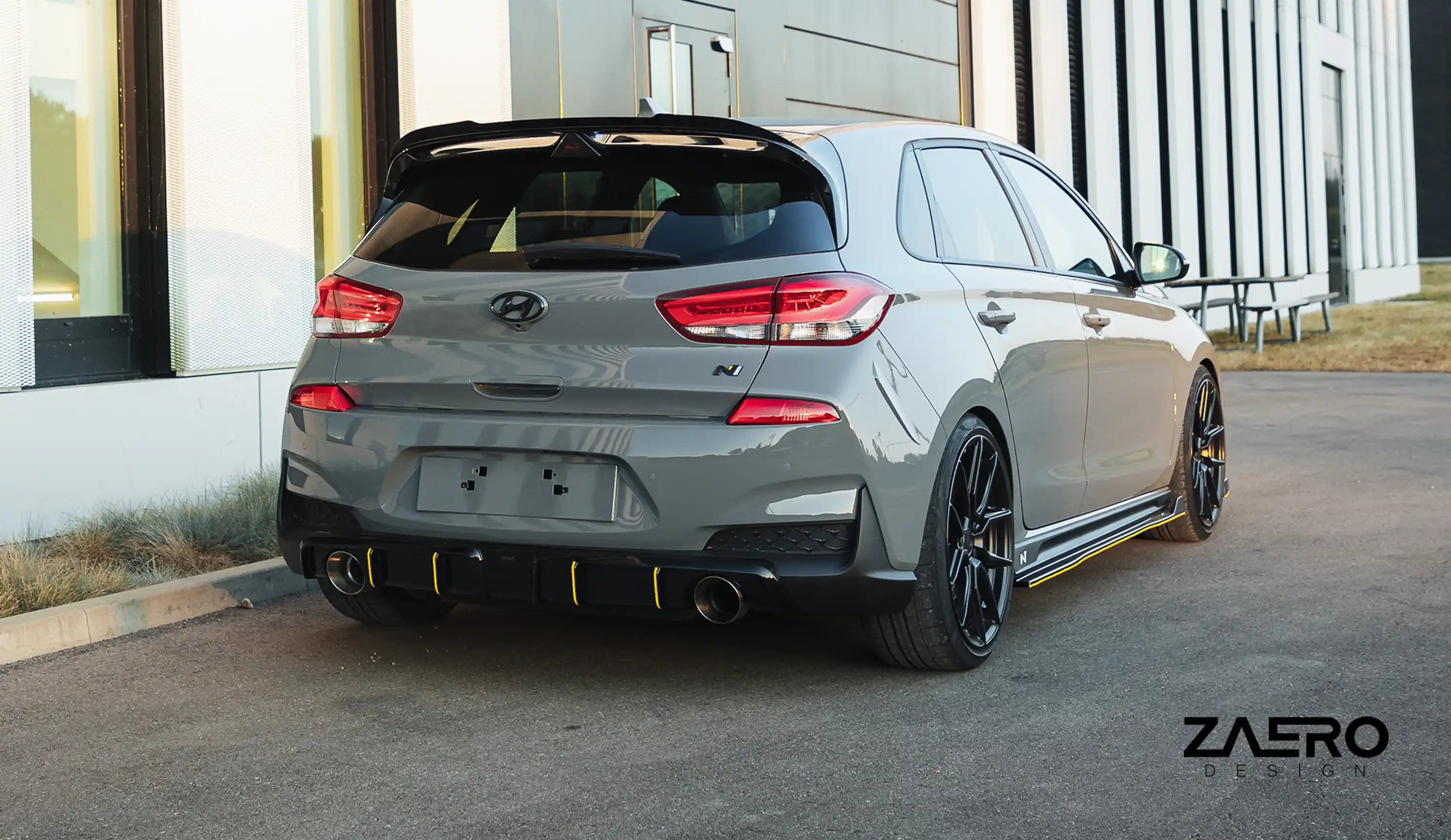 ZAERO DESIGN Diffuser for Hyundai i30N