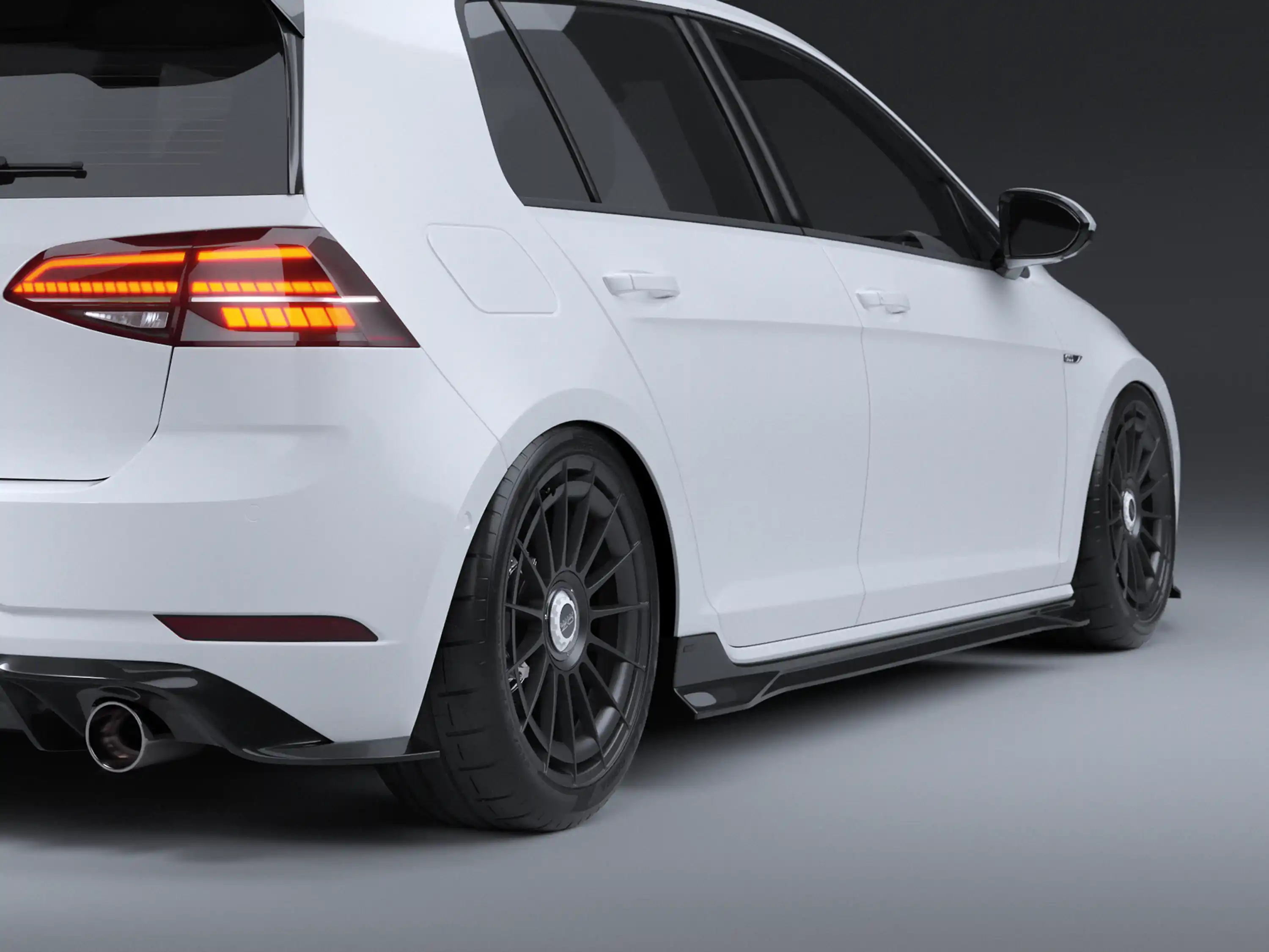 EVO-1 Side Skirts for VW Golf 7 (Facelift + Pre Facelift)