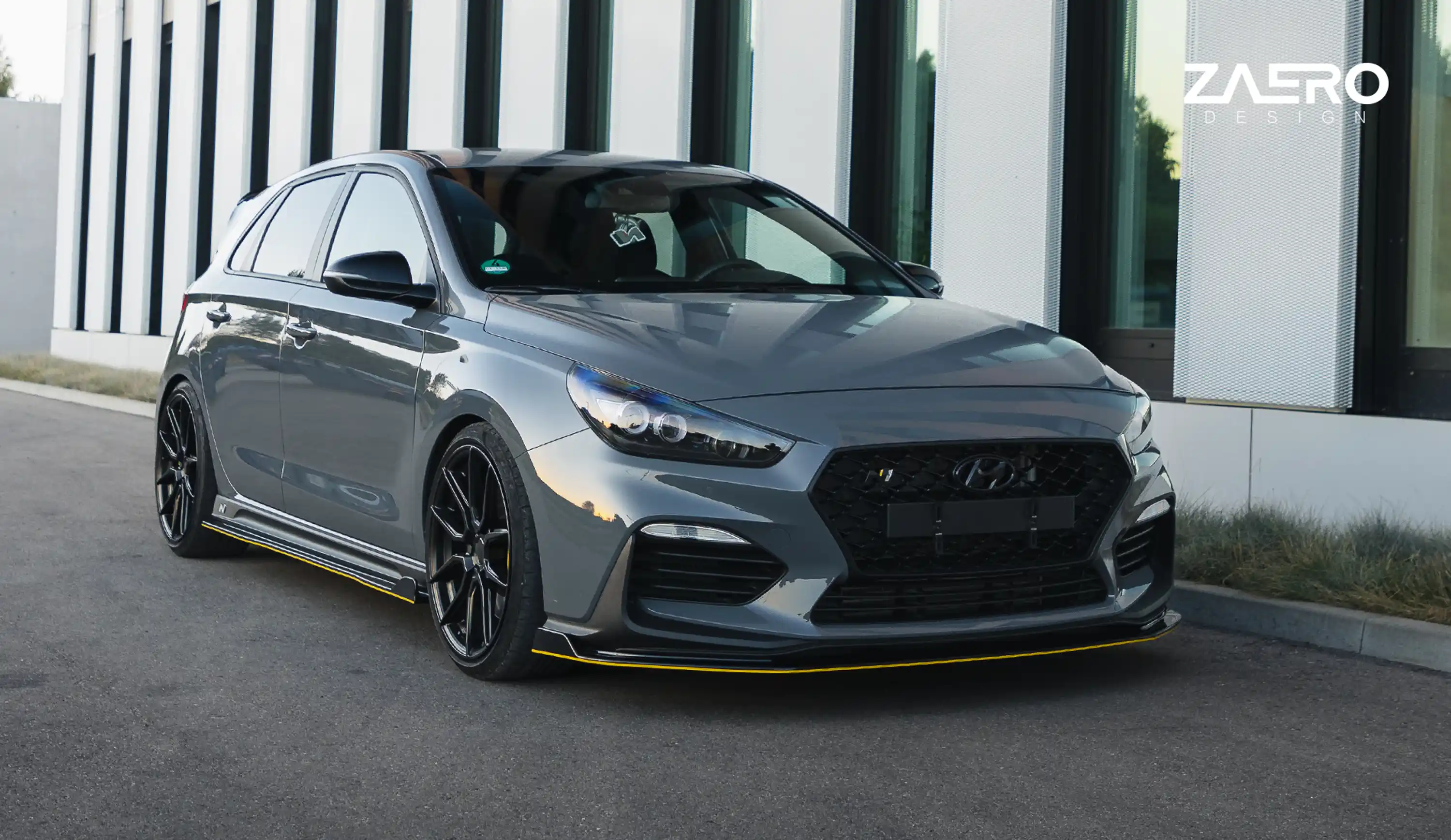 body kit by ZAERO DESIGN for Hyundai i30N