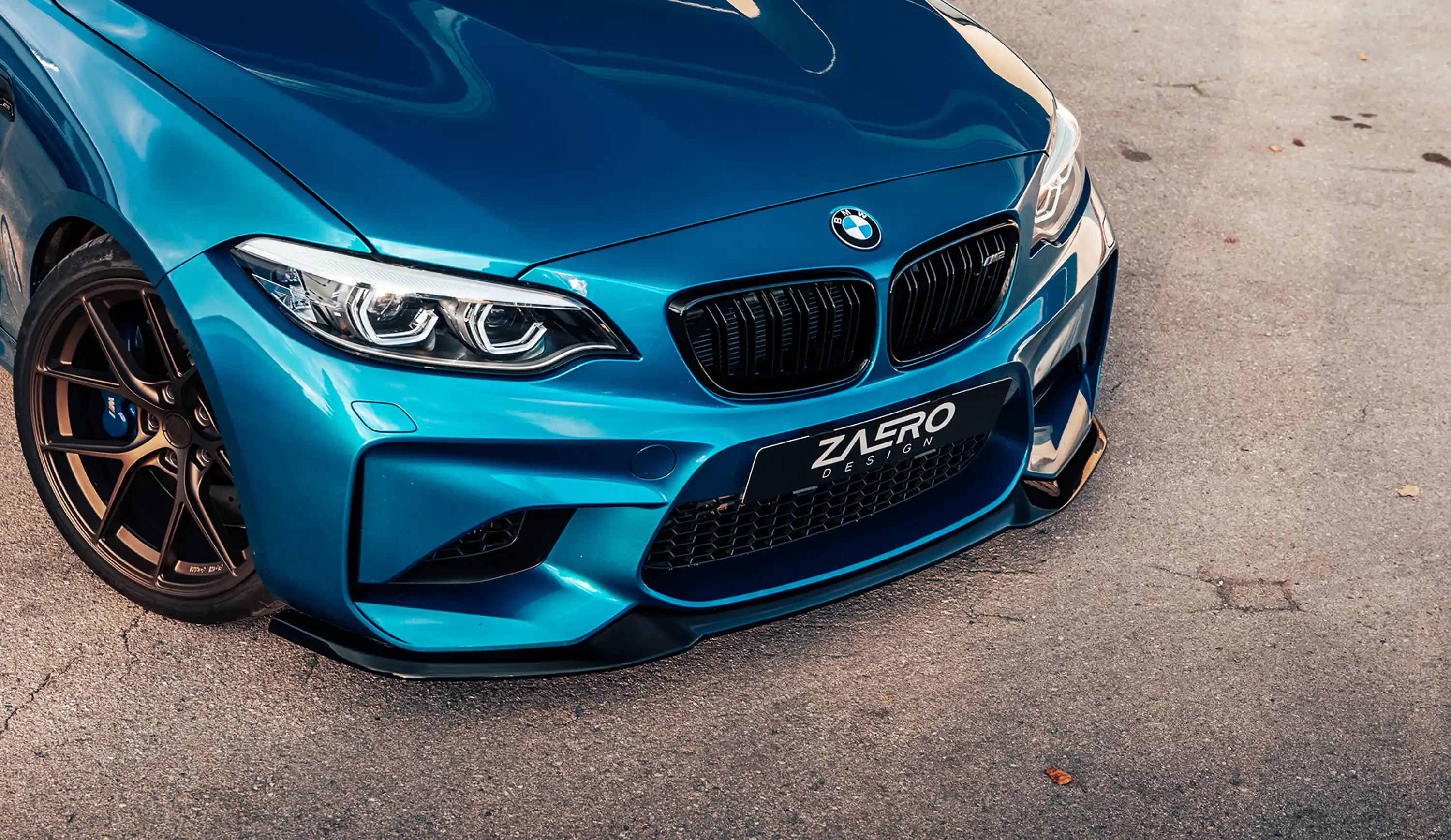 front splitter by ZAERO DESIGN for BMW M2 F87