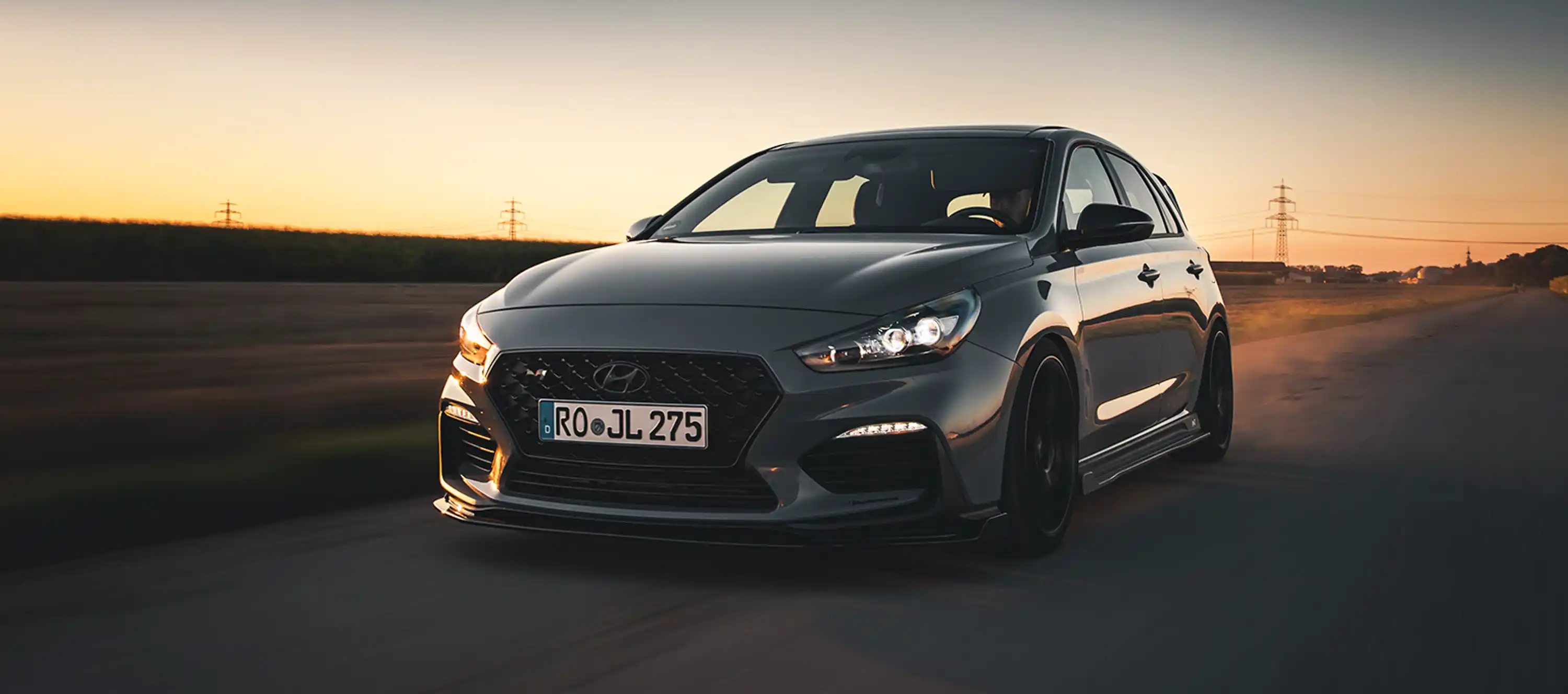 front splitter by ZAERO DESIGN for Hyundai i30N 