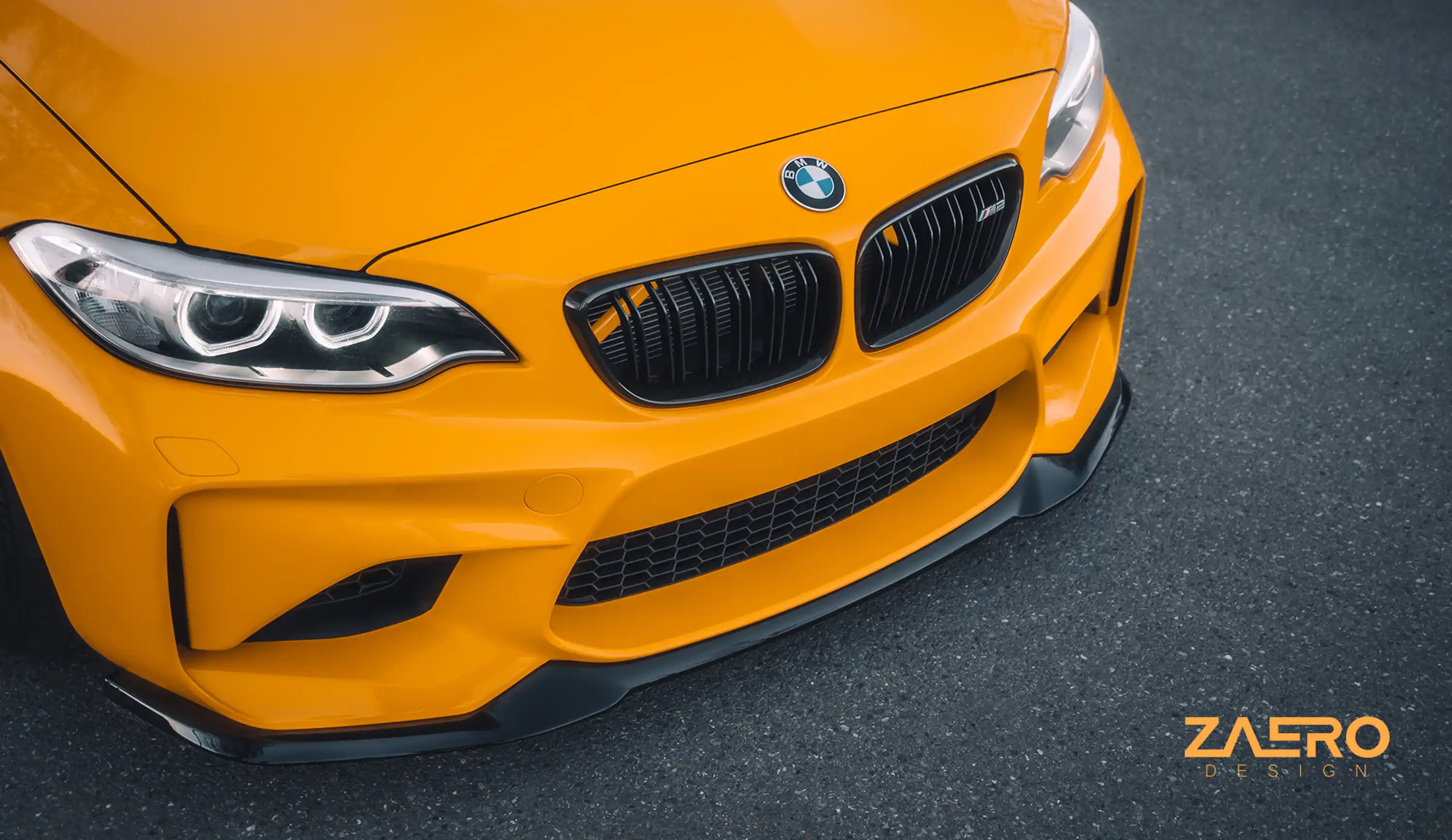 front splitter by ZAERO DESIGN for BMW M2 F87