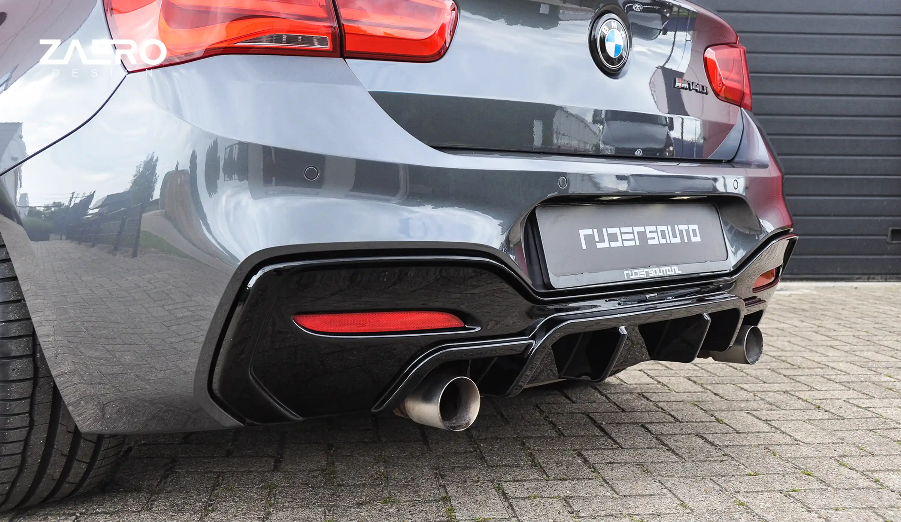 Diffusor von ZAERO DESIGN für BMW 1er F20 F21 (2015-2019)