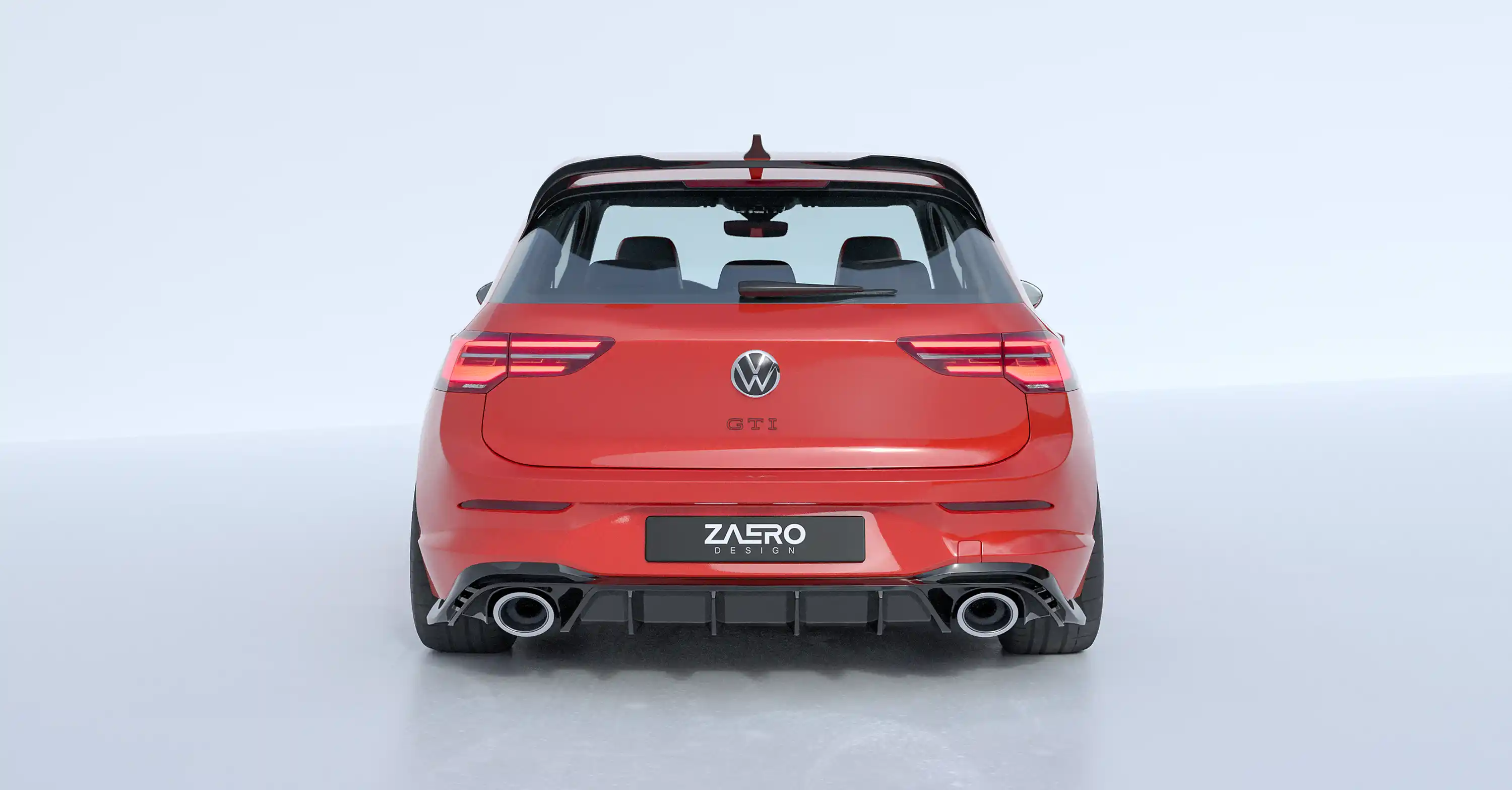 EVO-1 Diffuser for VW Golf 8 GTI Clubsport