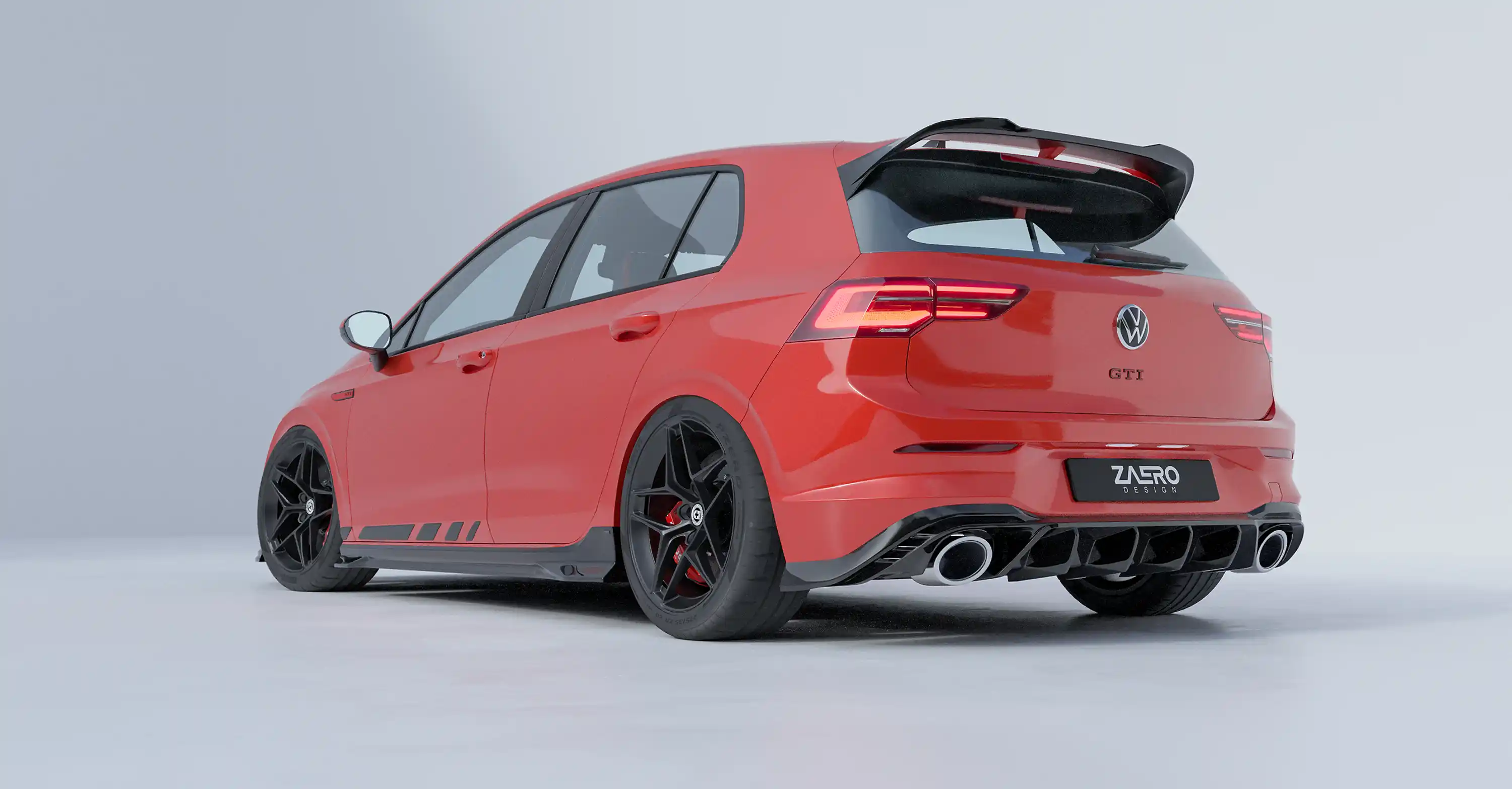 EVO-1 Diffuser for VW Golf 8 GTI Clubsport