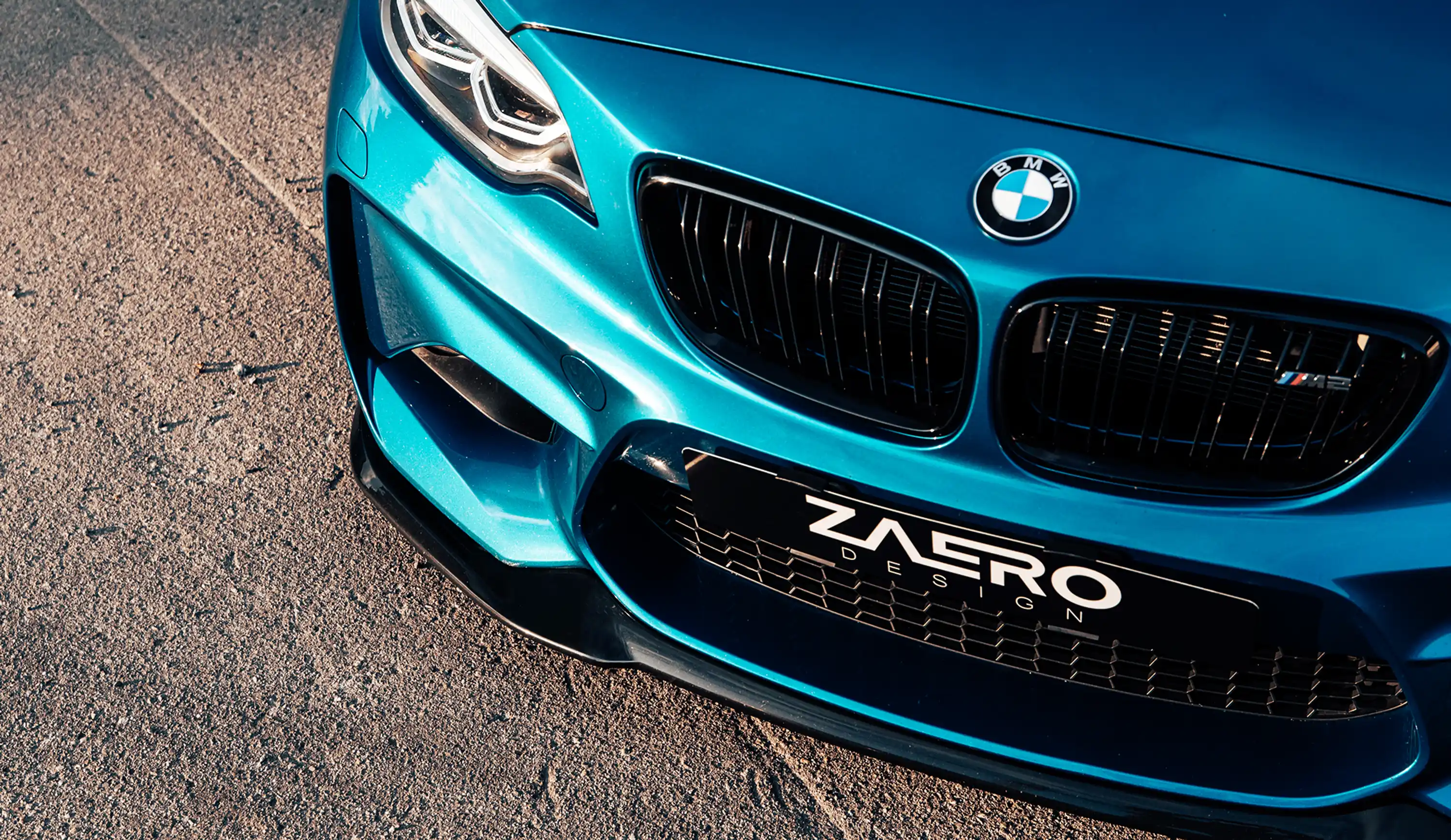 front splitter by ZAERO DESIGN for BMW M2 F87