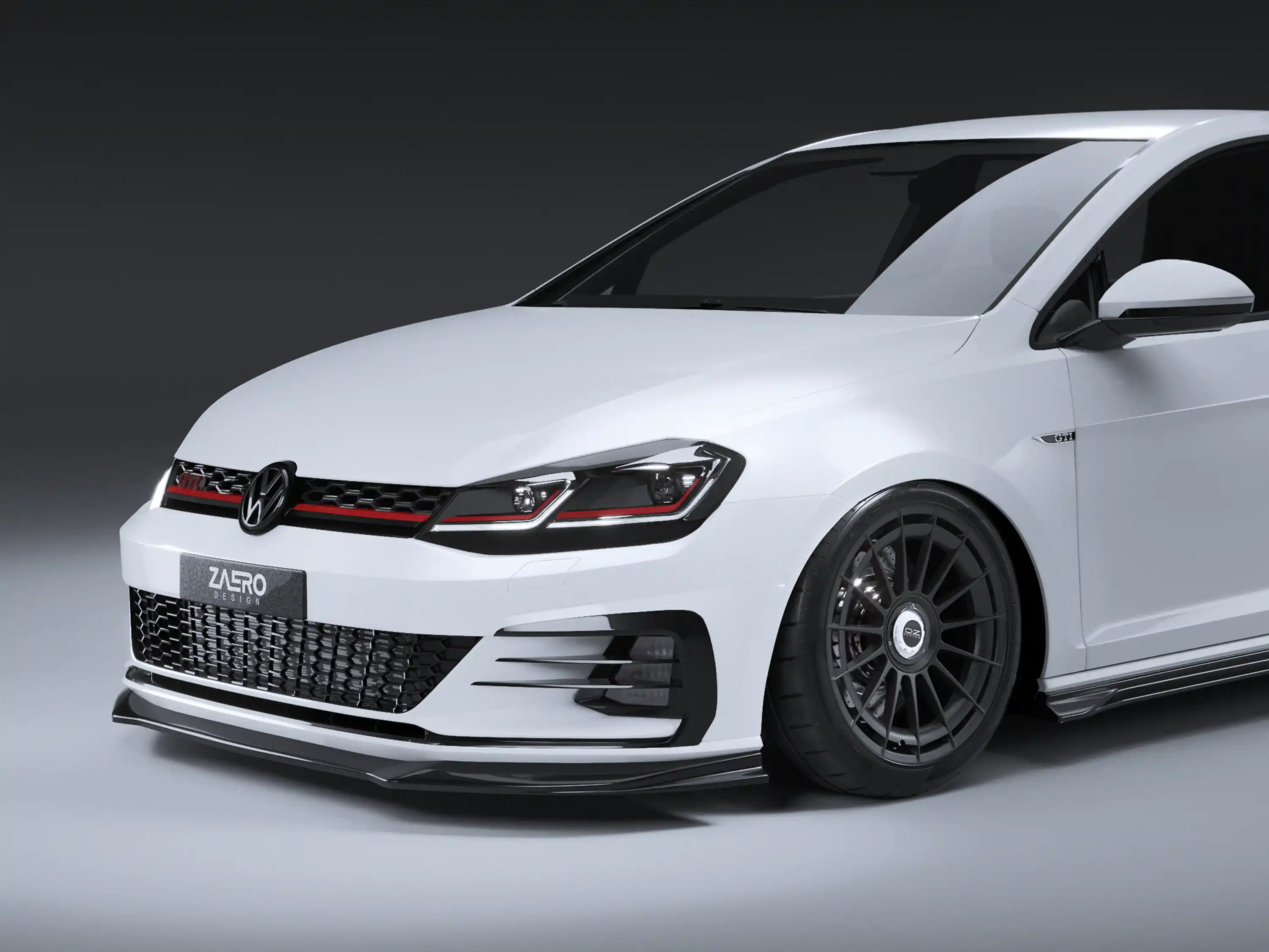 EVO-1 Front Splitter for VW Golf 7 GTI | GTD (Facelift)