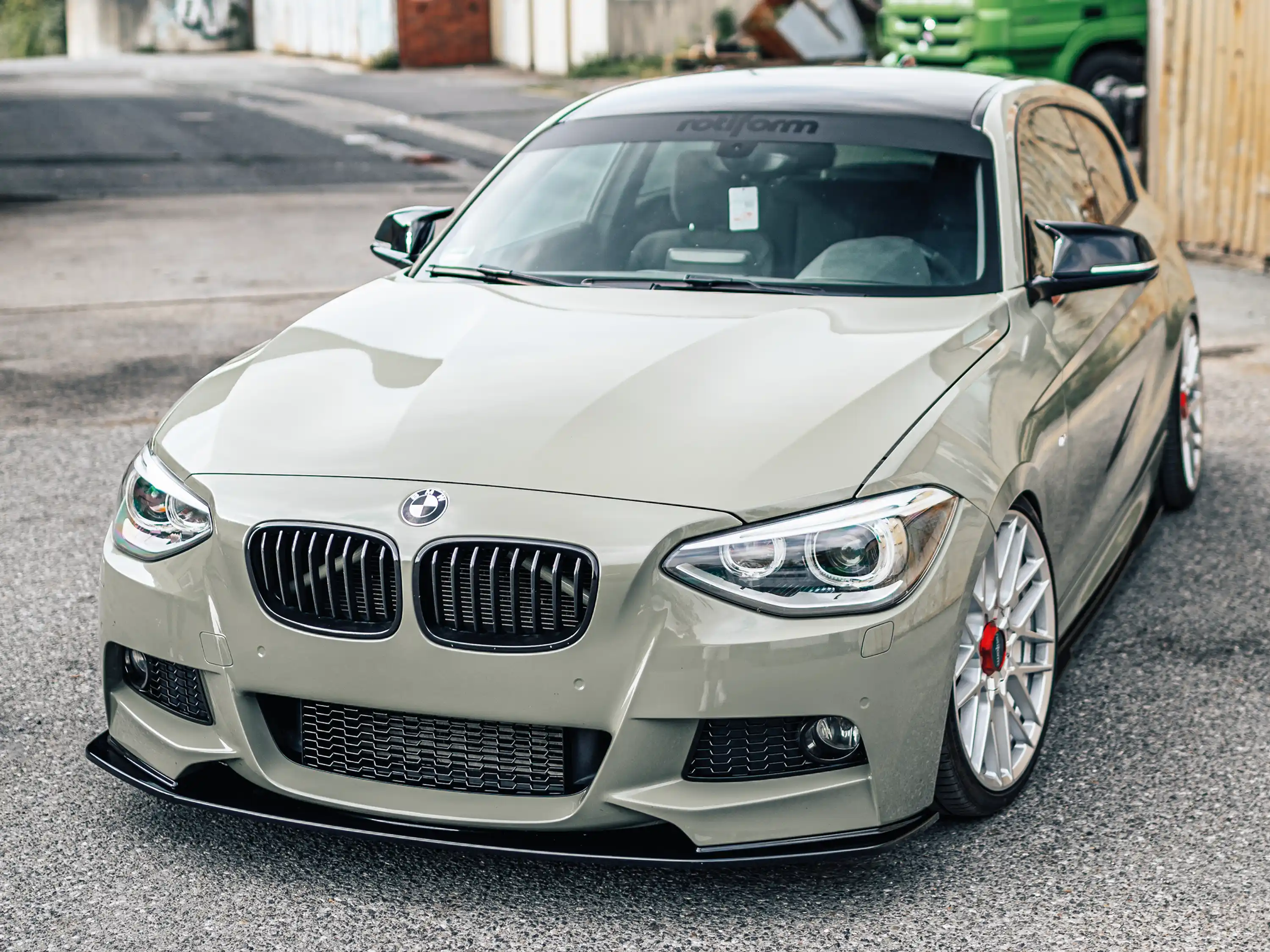 front splitter by ZAERO DESIGN for BMW 1-Series F20 F21