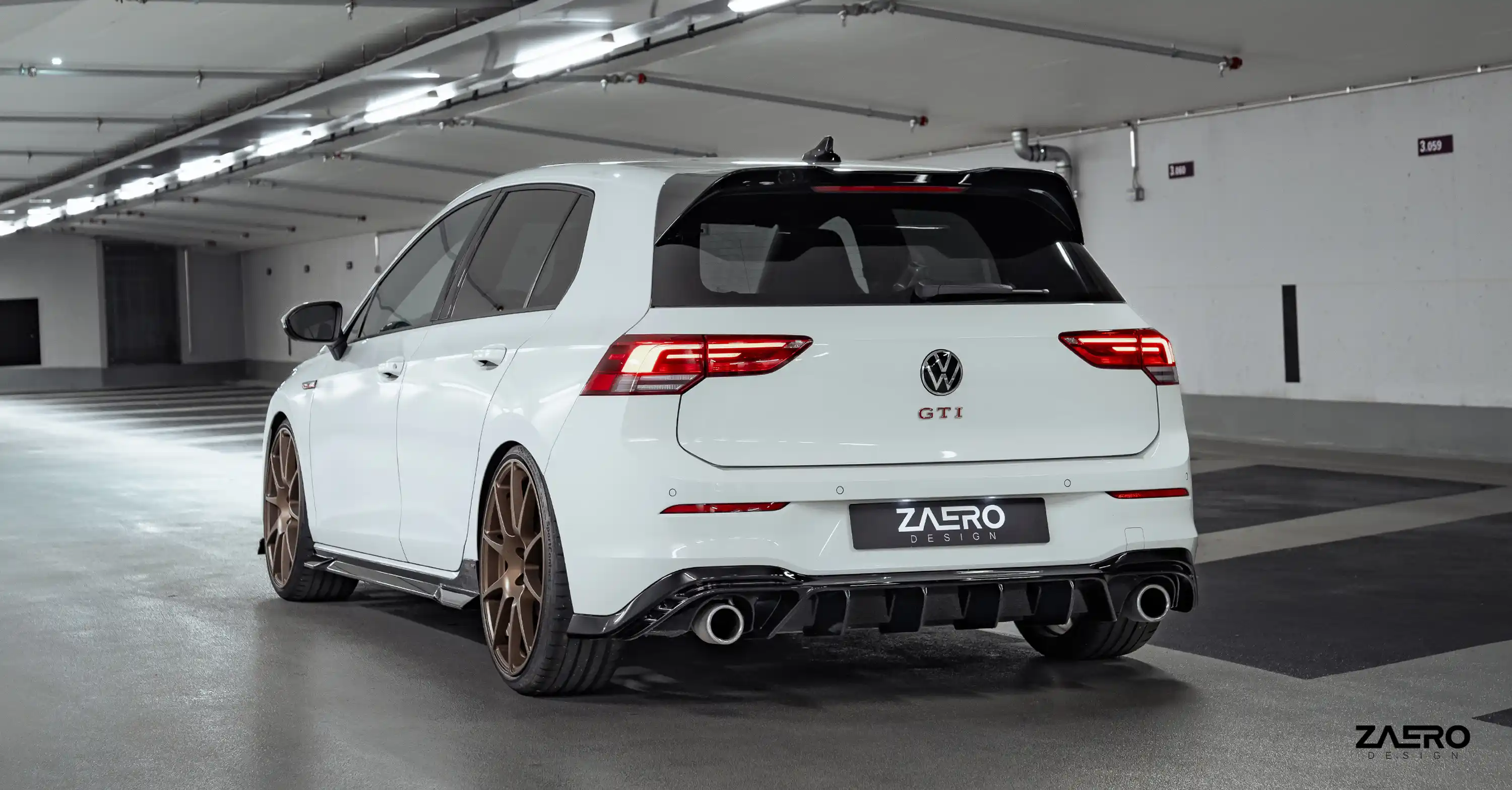 EVO-1 Diffuser for VW Golf 8 GTI