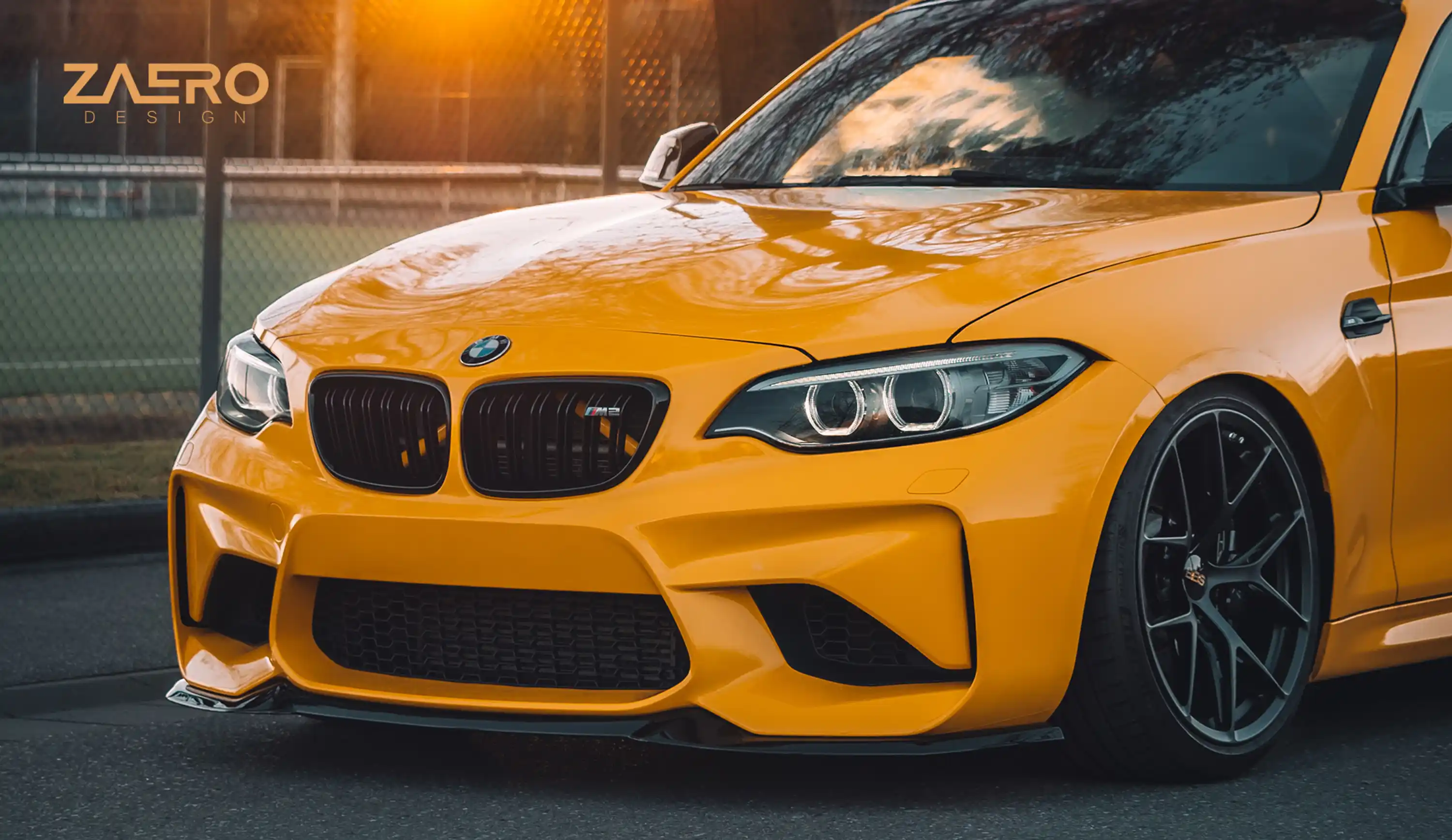 front splitter by ZAERO DESIGN for BMW M2 F87