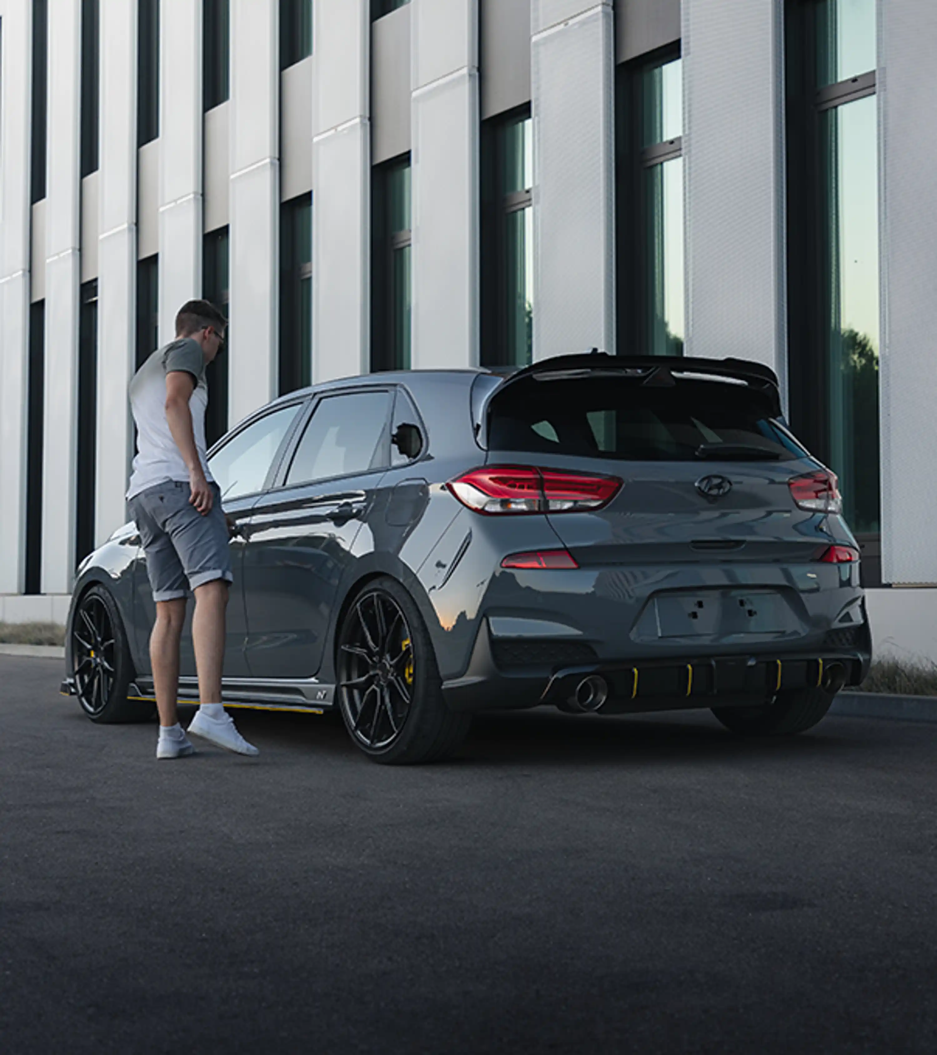 body kit by ZAERO DESIGN for Hyundai i30N