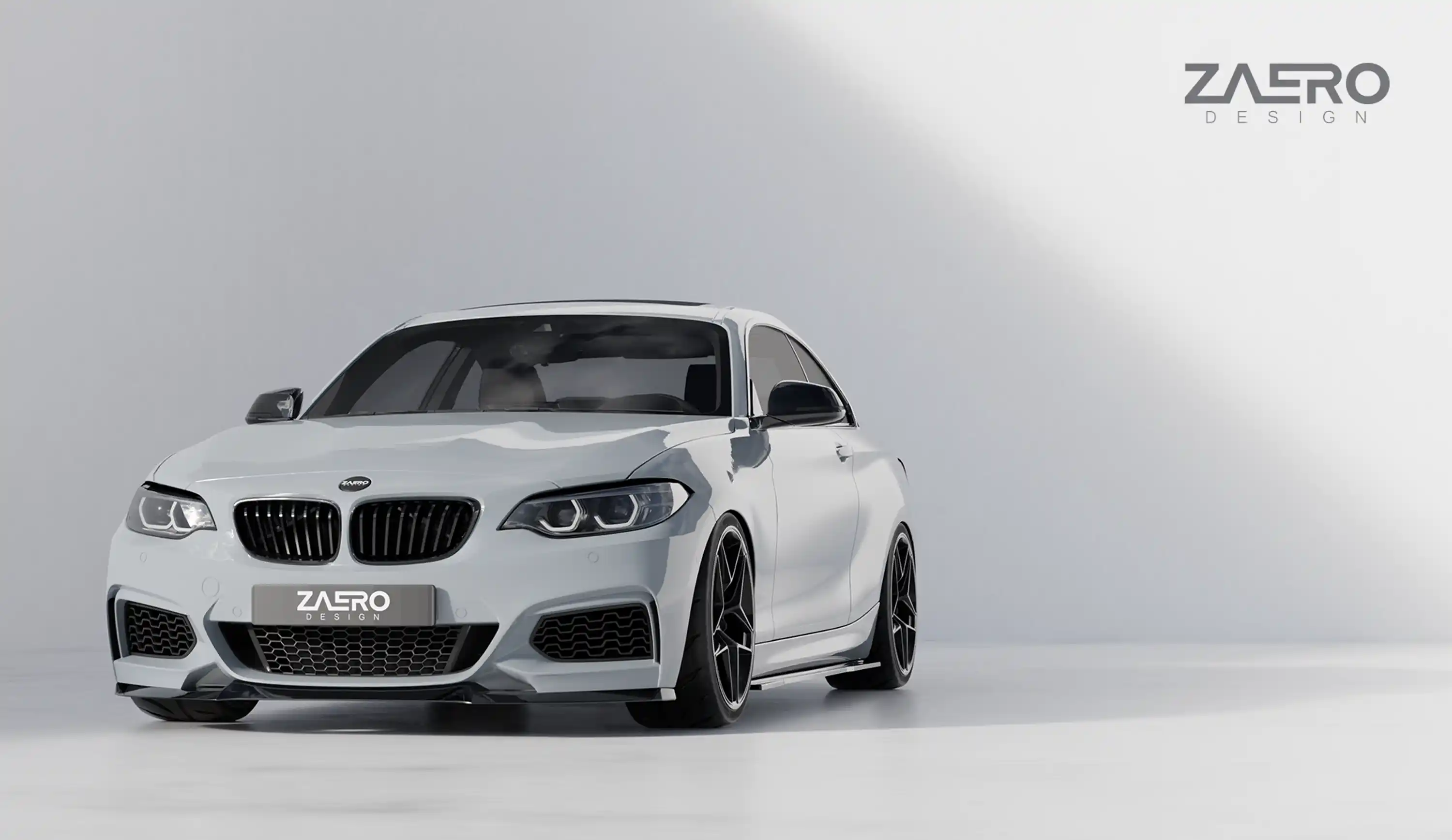 Side Skirt Extensions by ZAERO DESIGN for BMW 2-Series F22 F23 M235 M240