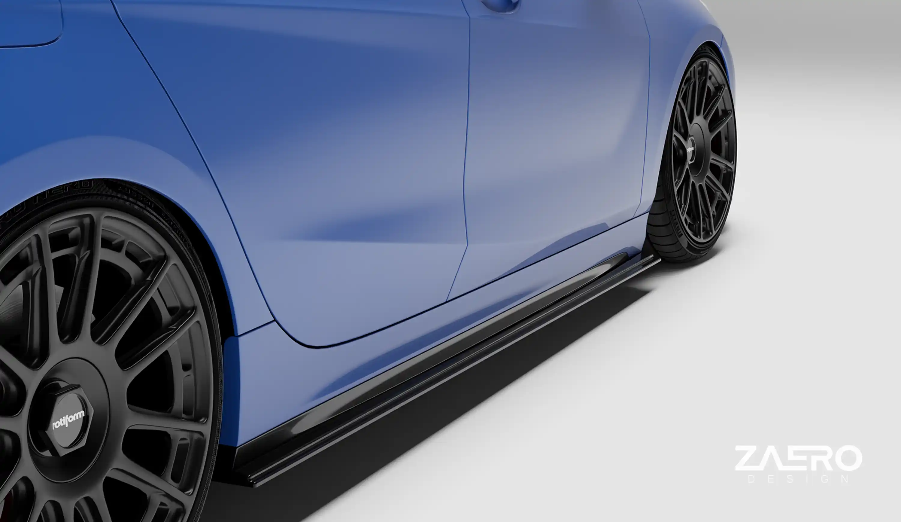 Side Skirt Extensions by ZAERO DESIGN for BMW 1-Series F40