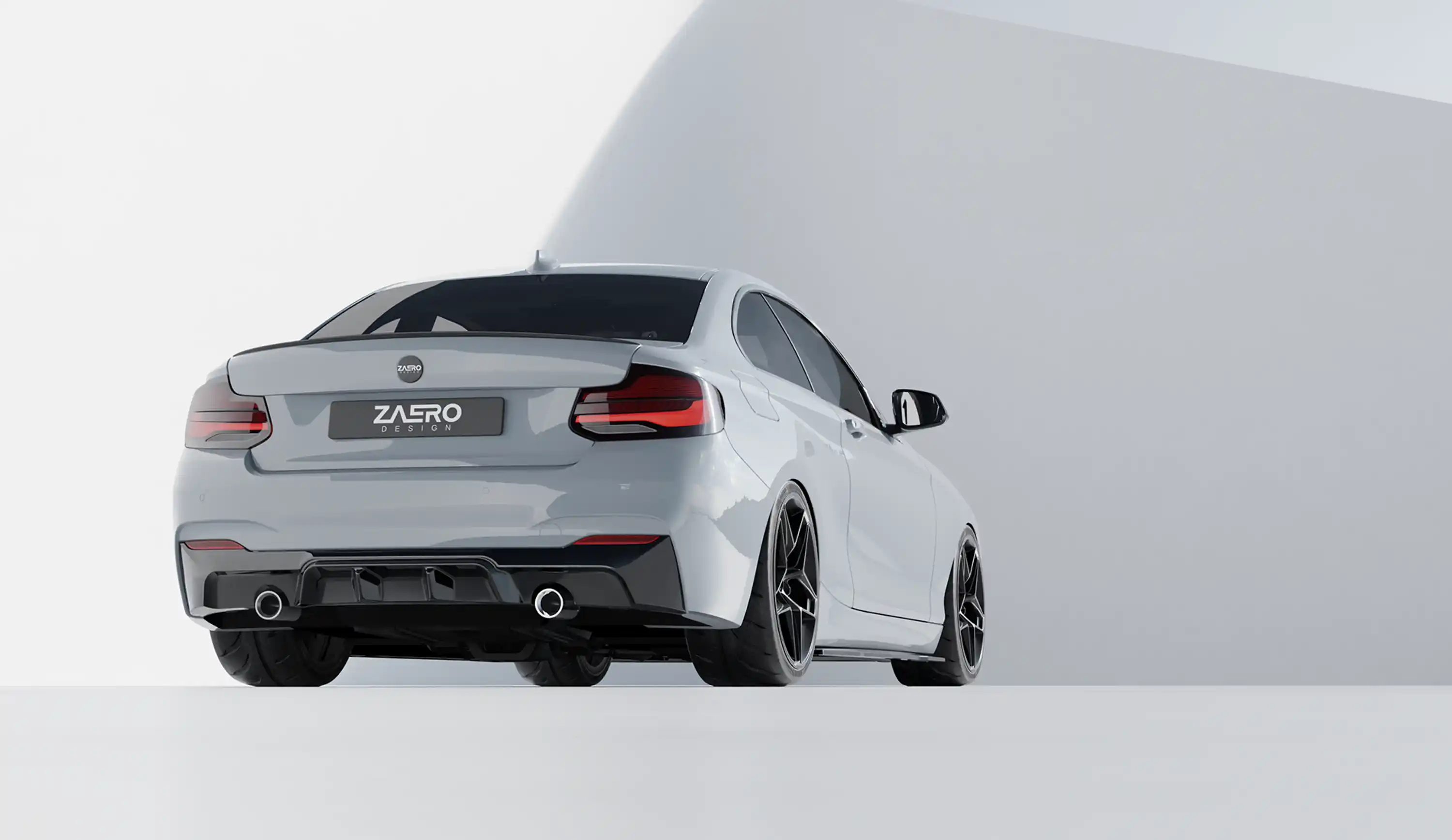 ZAERO DESIGN Diffuser for BMW 2-Series F22 F23 M235 M240