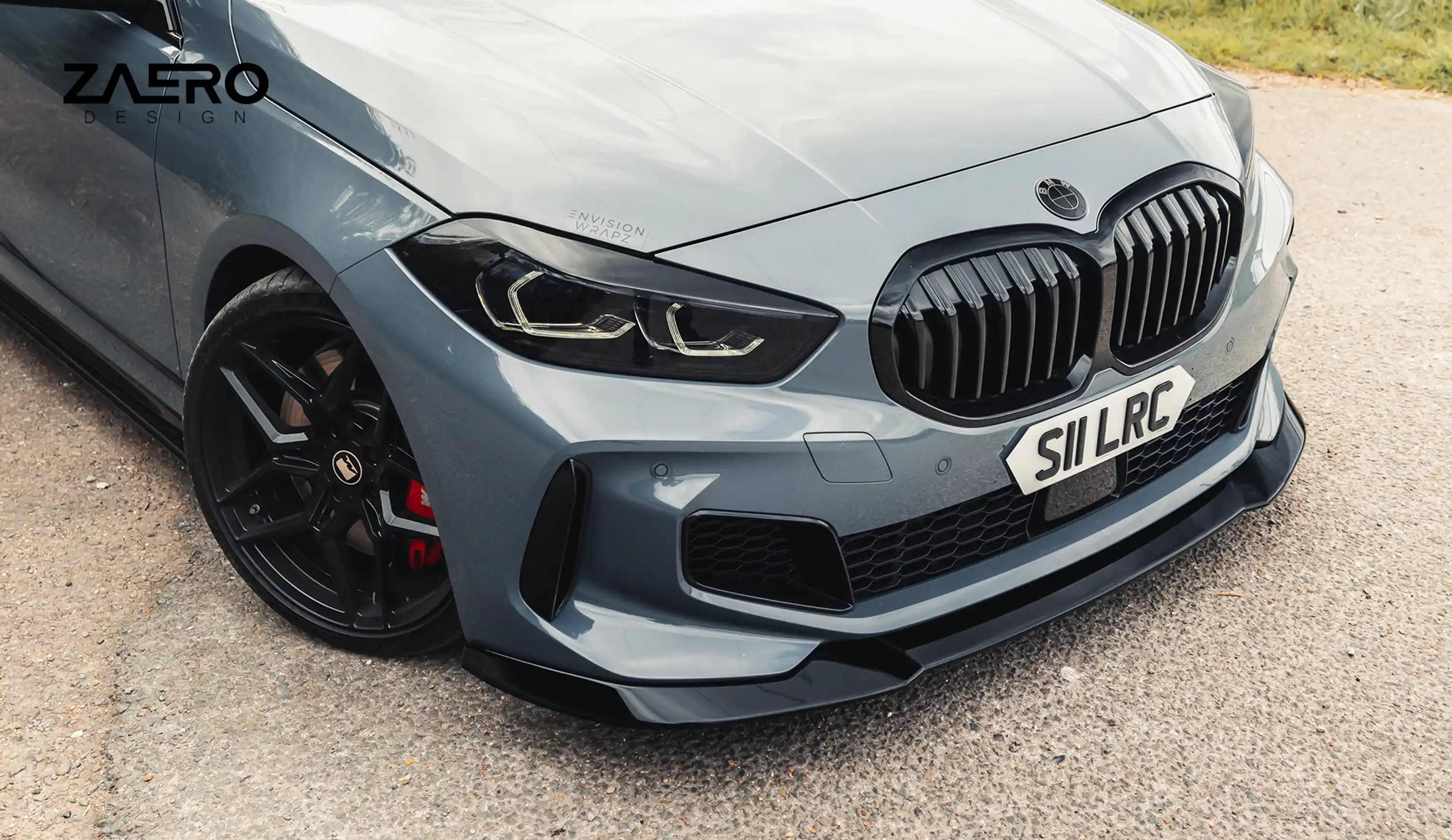 front splitter by ZAERO DESIGN for BMW 1-Series F40
