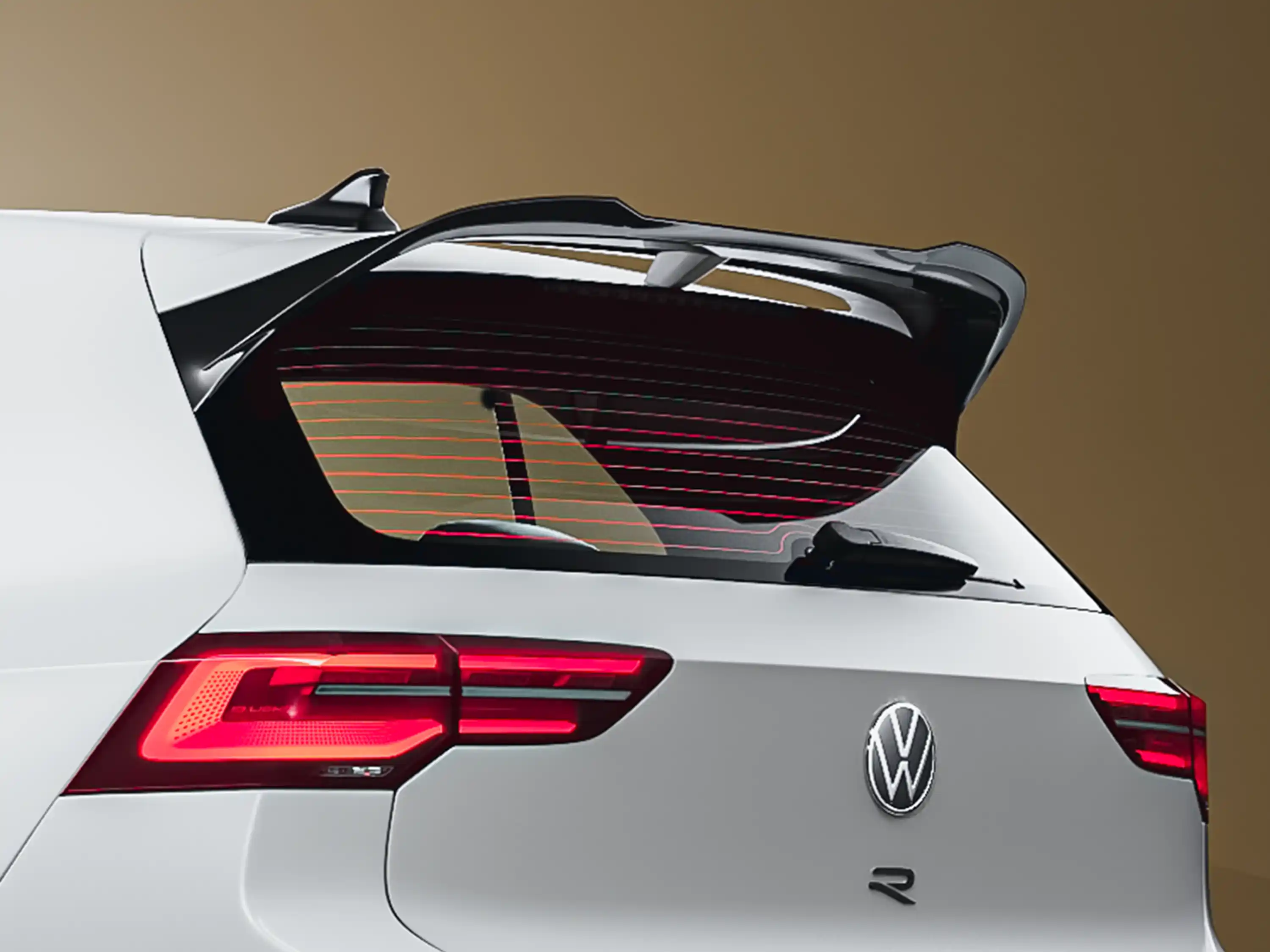 EVO-1 Rear Spoiler for VW Golf 8 Clubsport & R